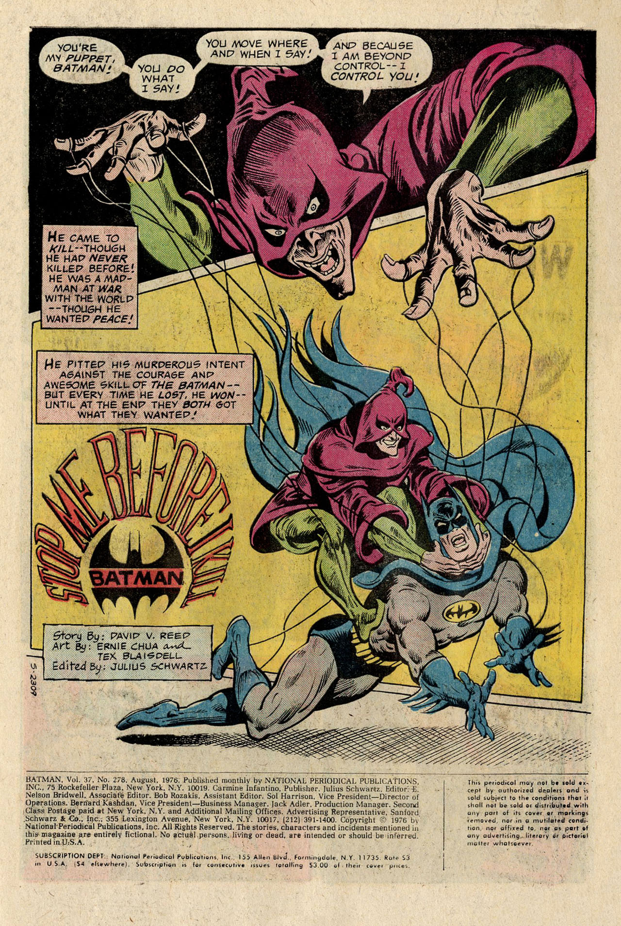 Read online Batman (1940) comic -  Issue #278 - 3