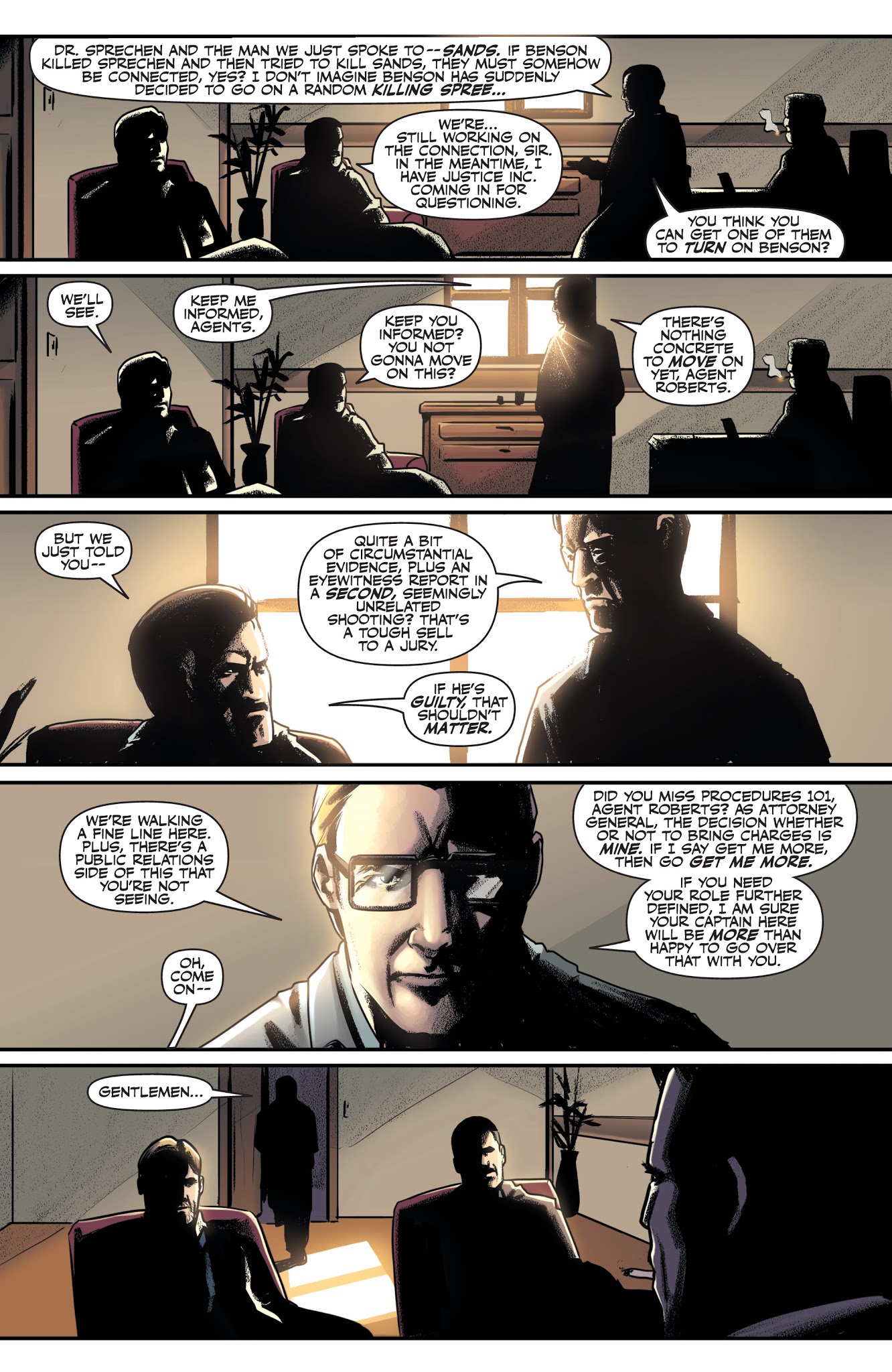 Read online Justice Inc the Avenger (2017) comic -  Issue #2 - 6