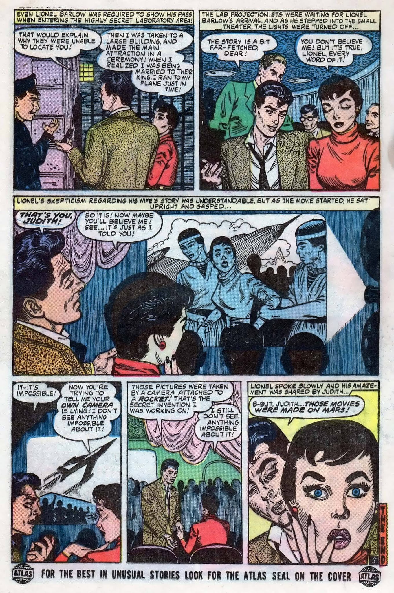 Read online Mystic (1951) comic -  Issue #42 - 20