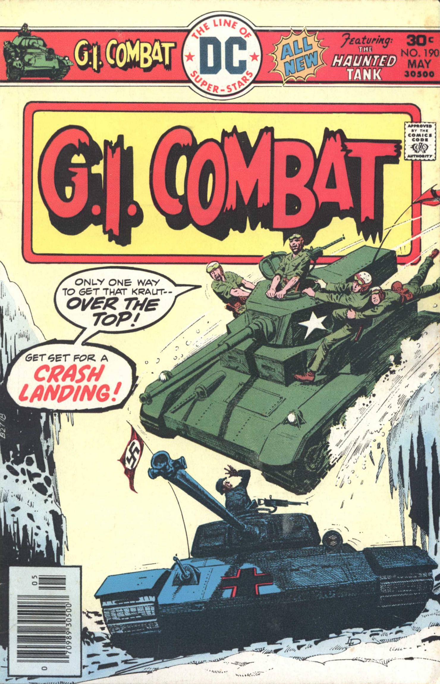Read online G.I. Combat (1952) comic -  Issue #190 - 1