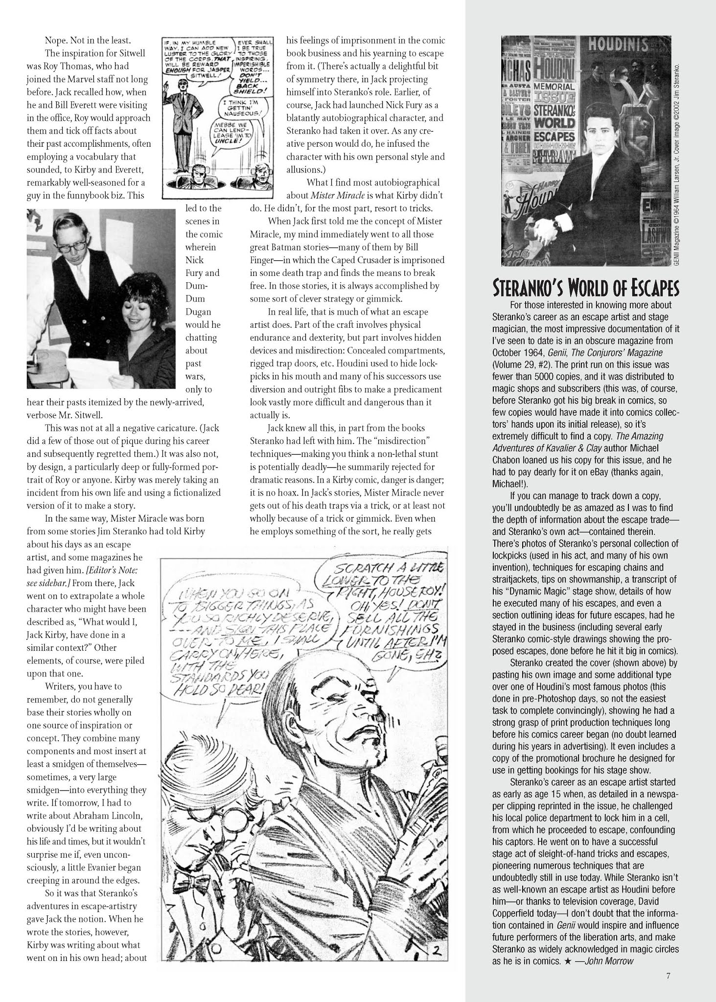Read online The Jack Kirby Collector comic -  Issue #35 - 8