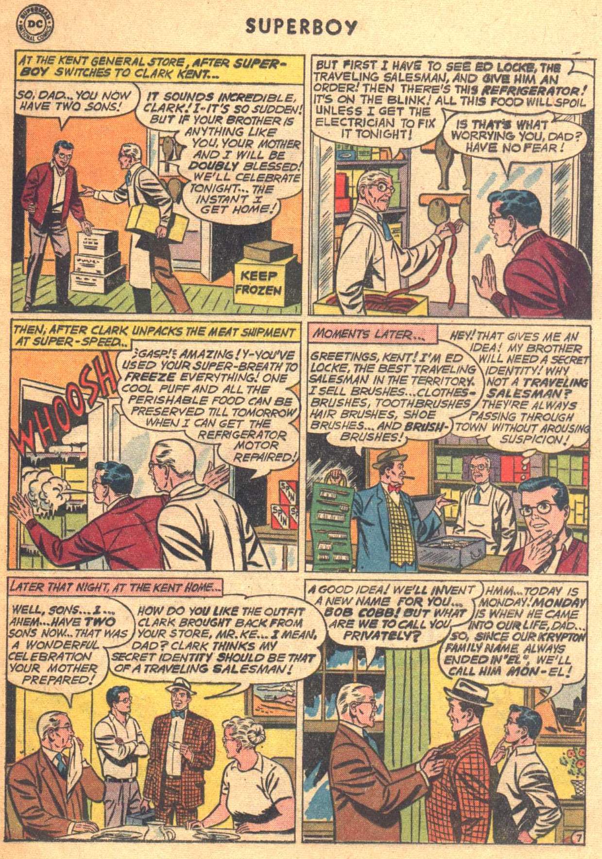Read online Superboy (1949) comic -  Issue #89 - 8