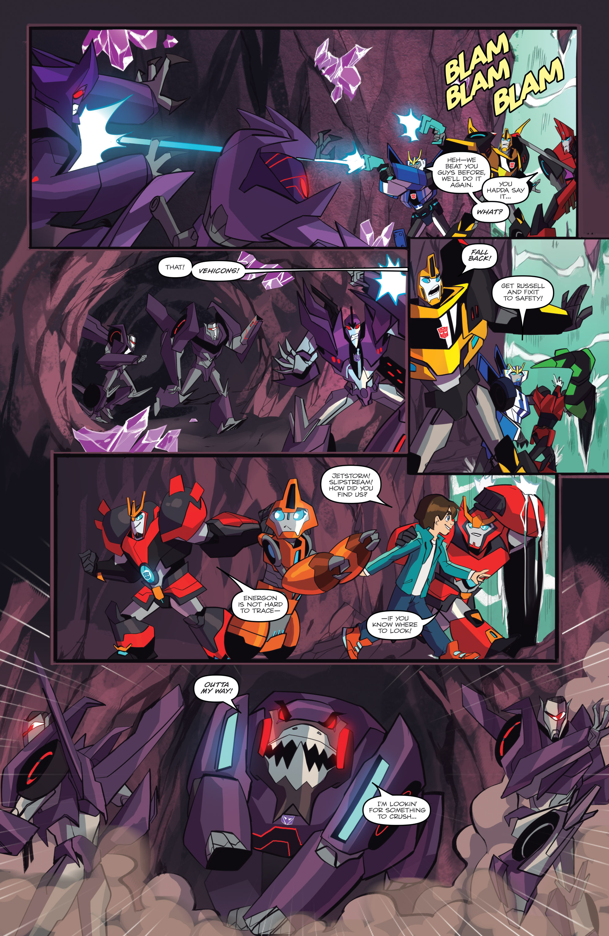 Read online Transformers: Robots In Disguise (2015) comic -  Issue #6 - 15