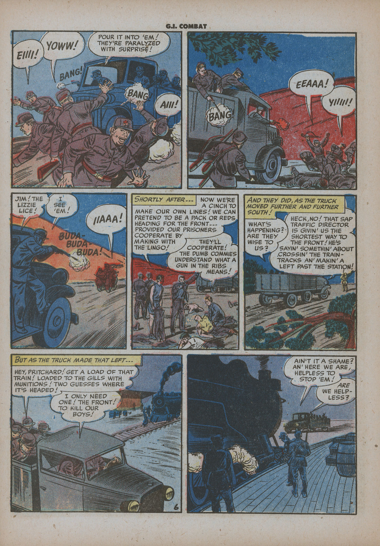 Read online G.I. Combat (1952) comic -  Issue #3 - 8