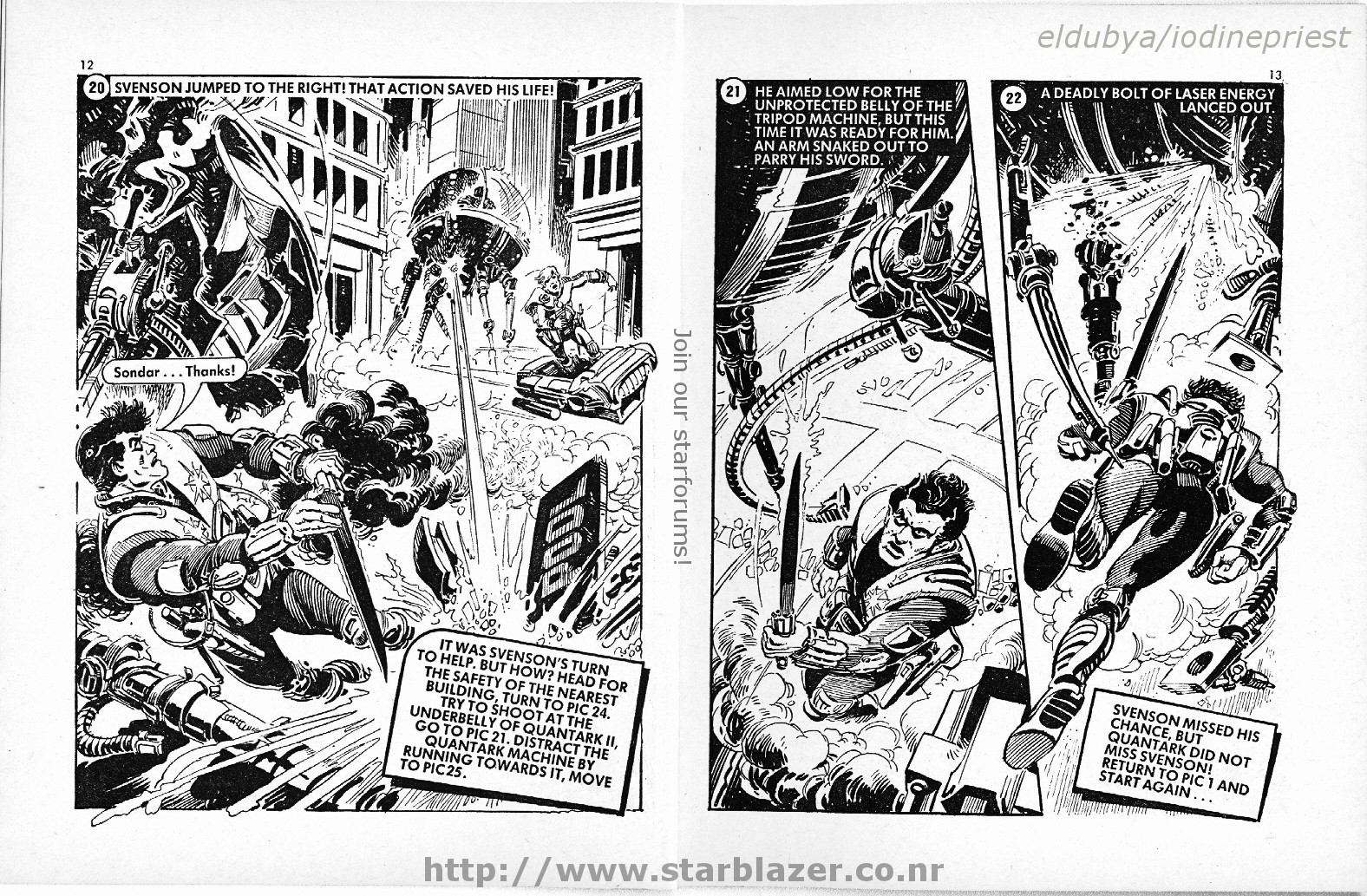 Read online Starblazer comic -  Issue #160 - 8