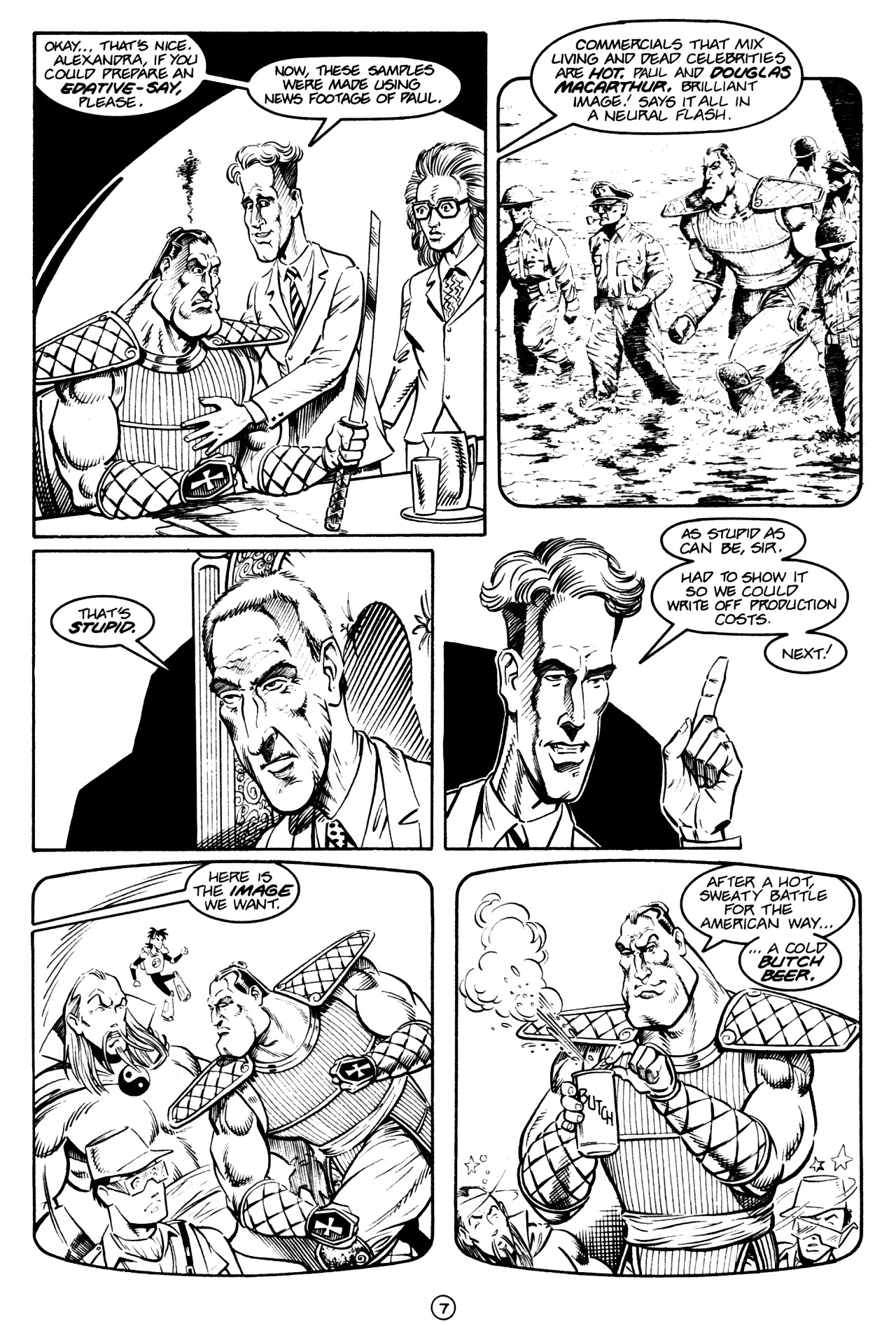 Read online Paul the Samurai (1992) comic -  Issue #4 - 9