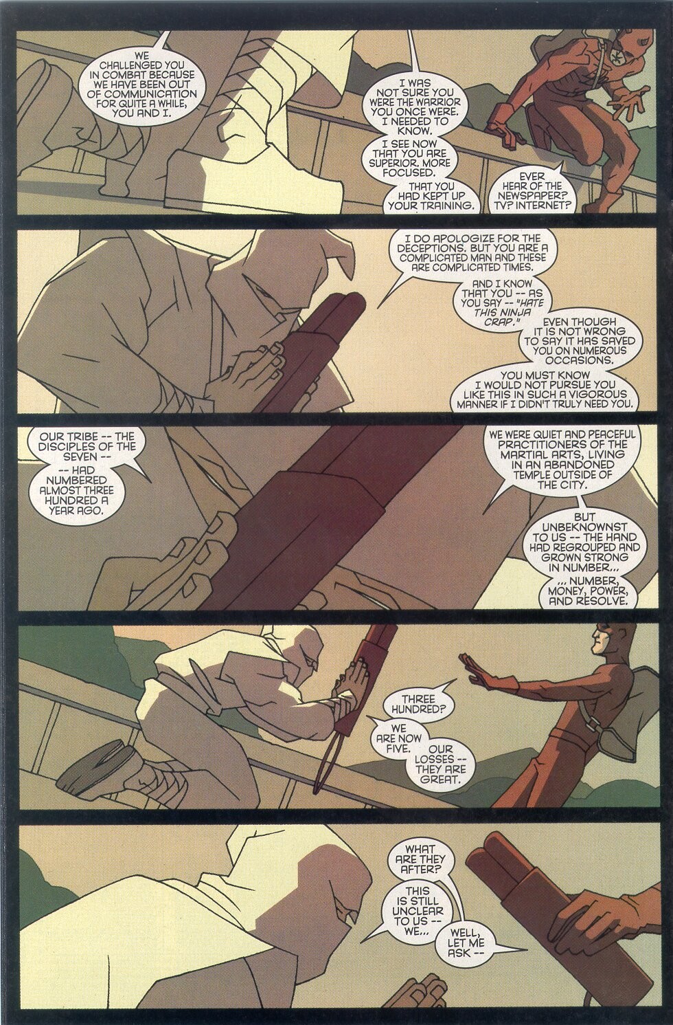Read online Superman's Pal Jimmy Olsen comic -  Issue # Daredevil - Ninja (2001) - 35