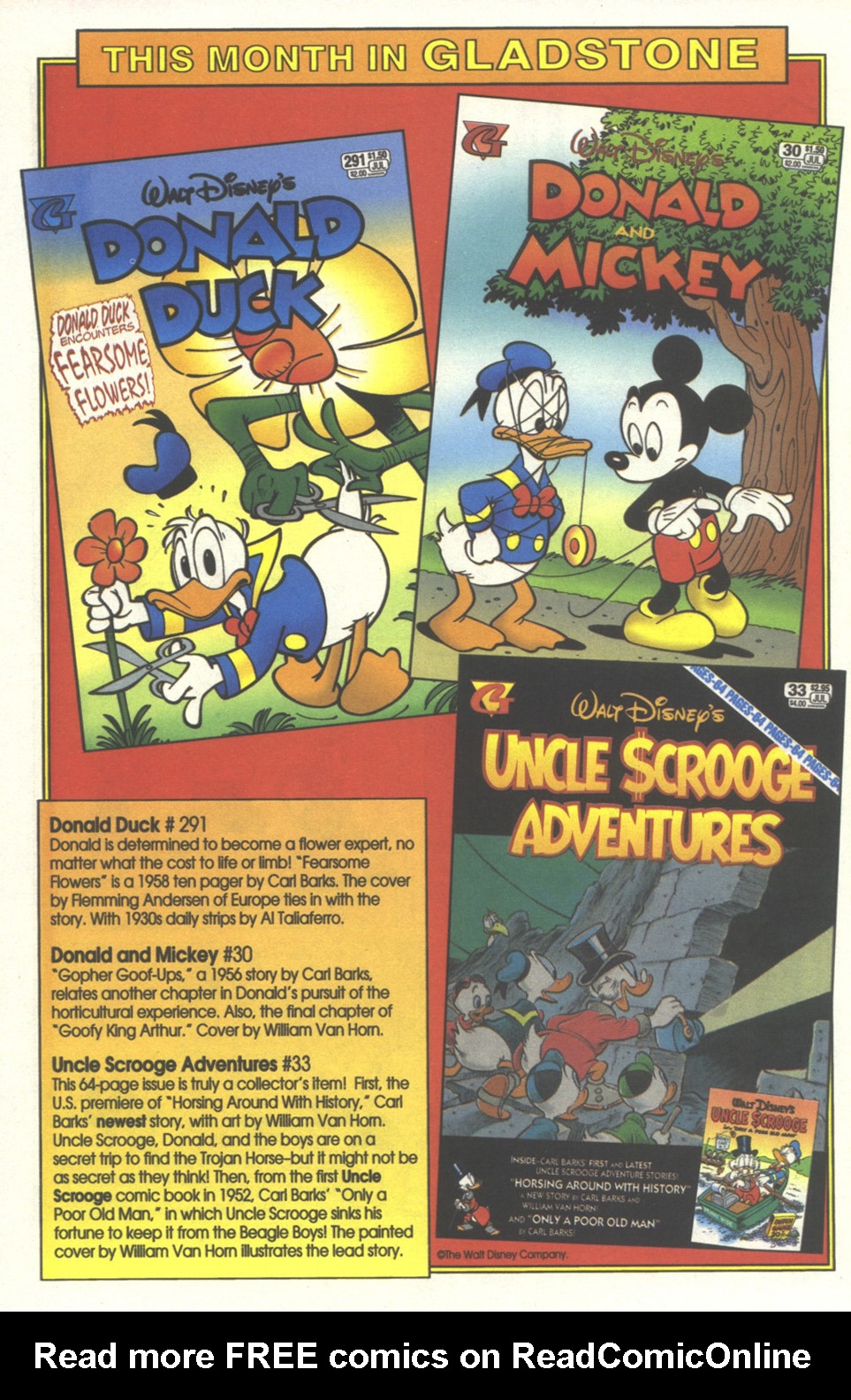 Read online Walt Disney's Donald Duck (1986) comic -  Issue #291 - 32