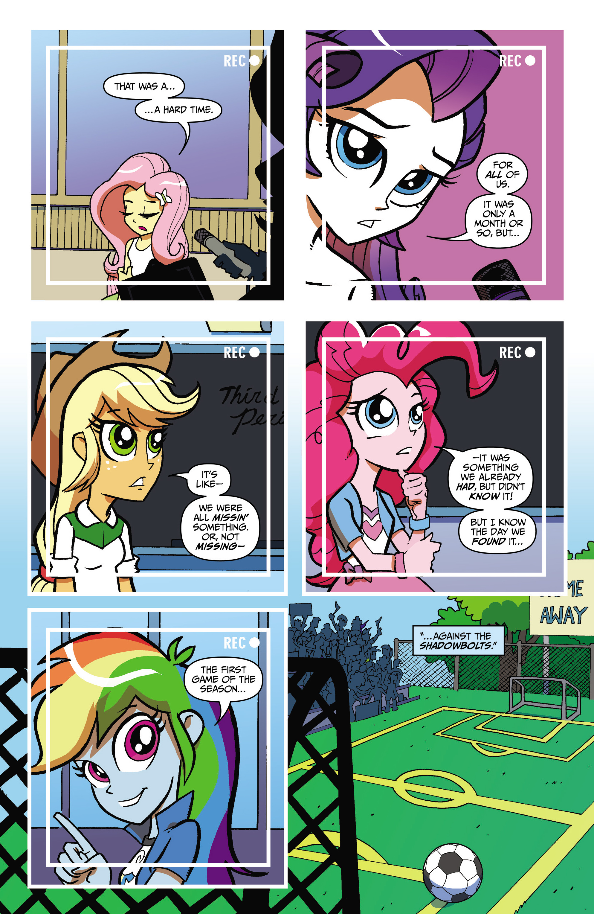 Read online My Little Pony: Equestria Girls comic -  Issue # TPB - 32