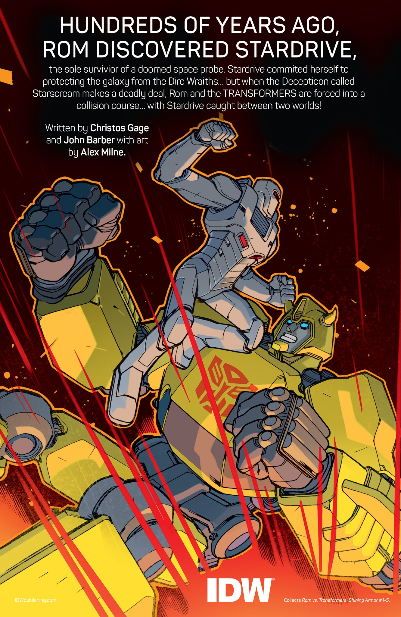 Read online ROM vs. Transformers: Shining Armor comic -  Issue # _TPB 1 - 124