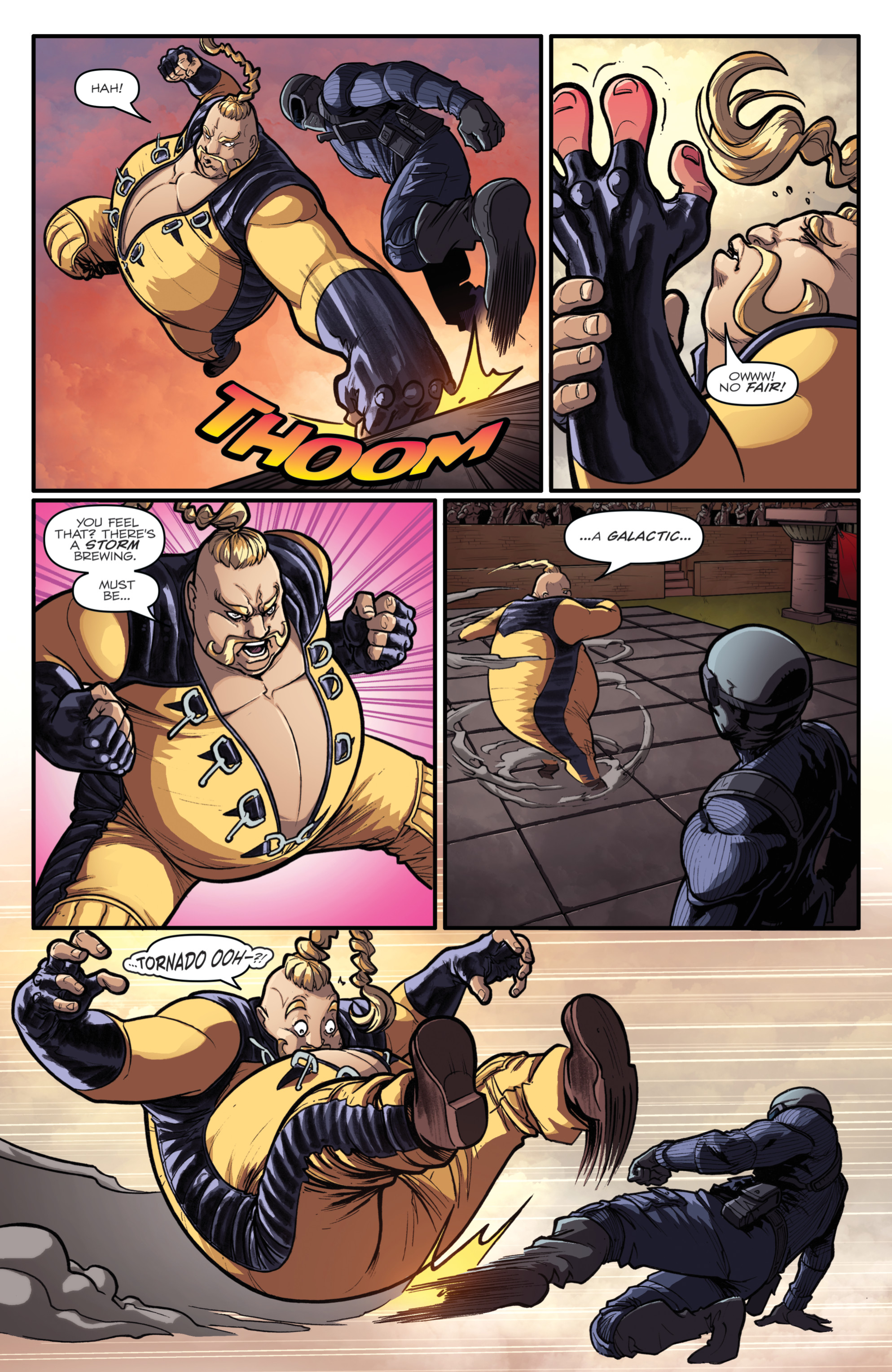 Read online Street Fighter X G.I. Joe comic -  Issue #3 - 4
