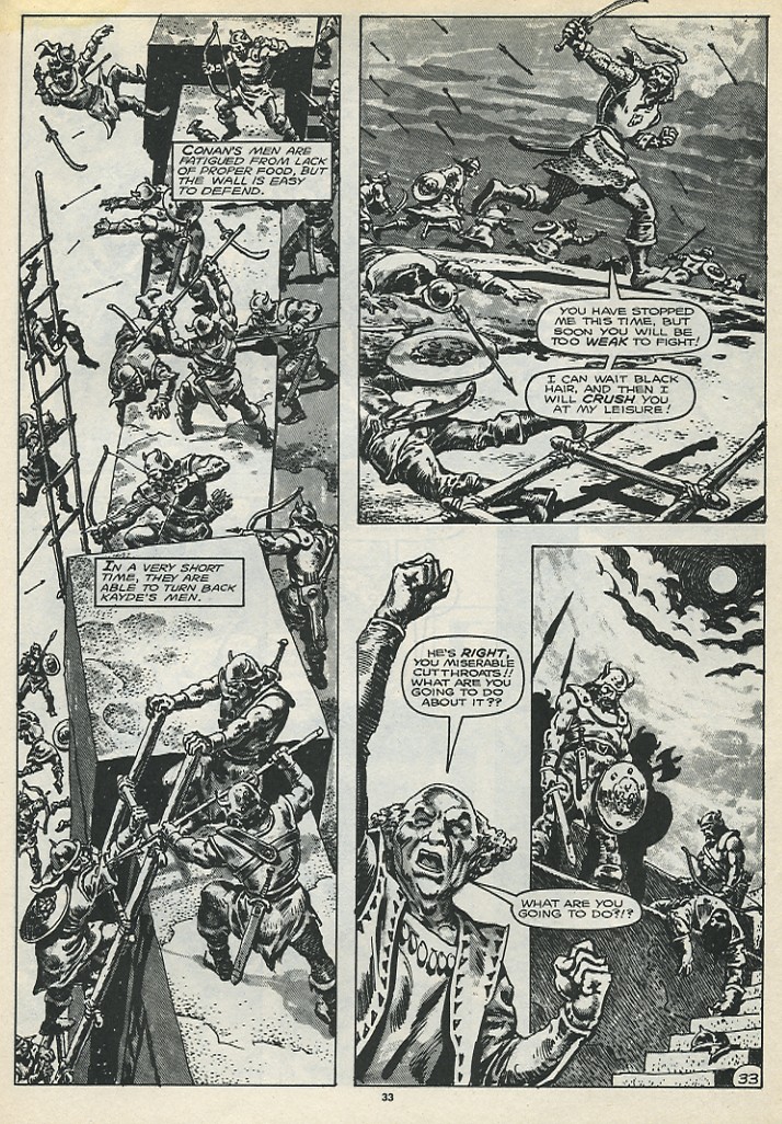 Read online The Savage Sword Of Conan comic -  Issue #173 - 35