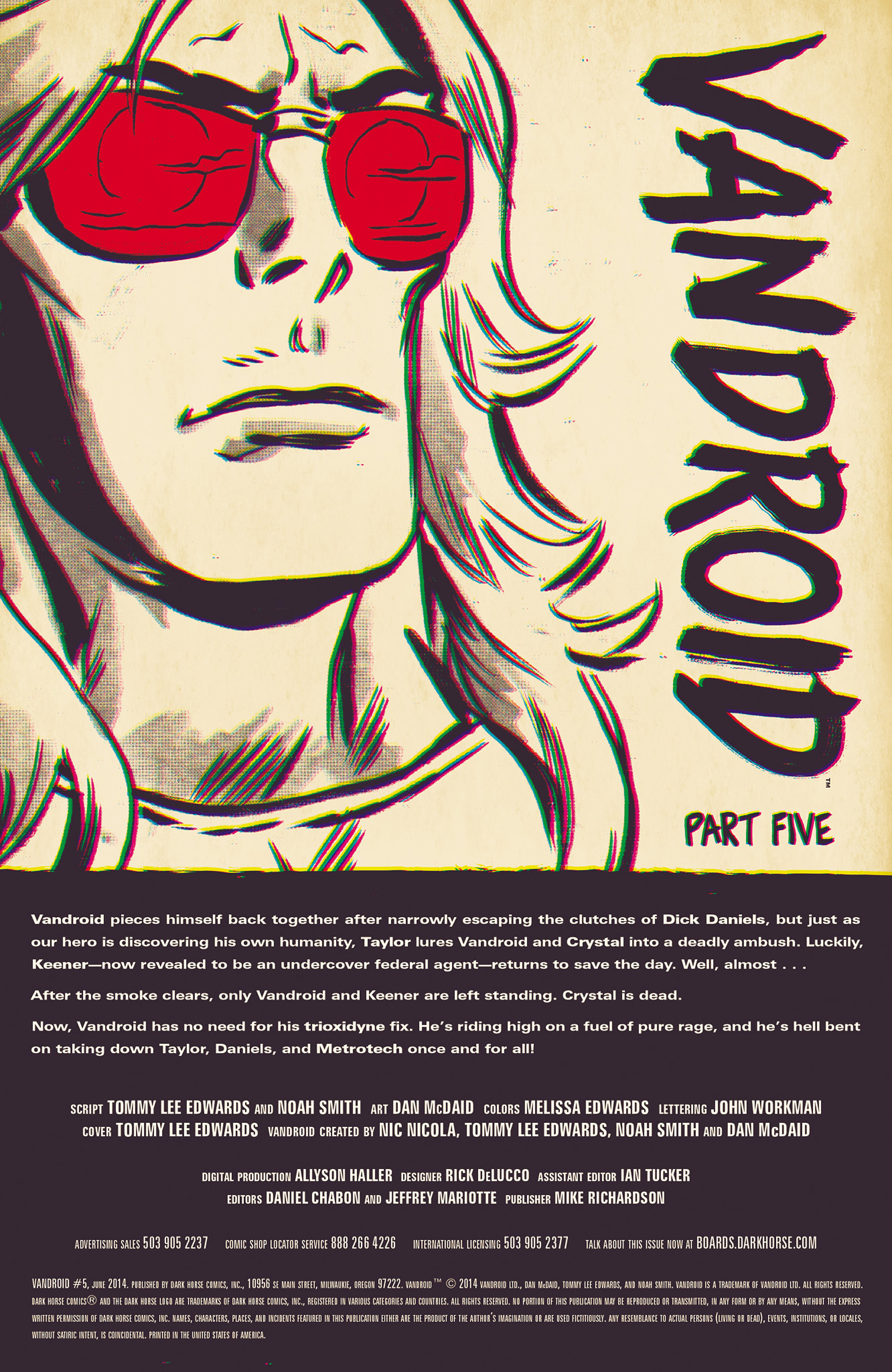 Read online Vandroid comic -  Issue #5 - 2