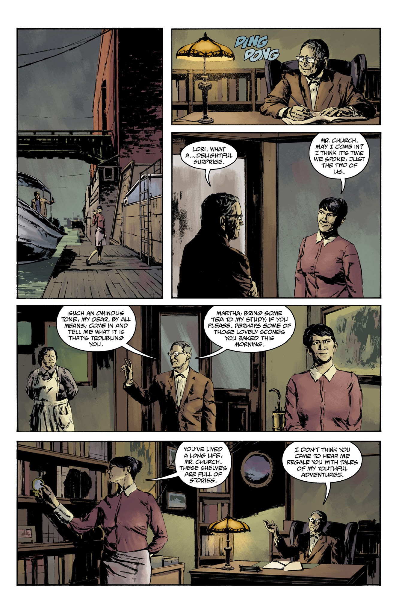 Read online Joe Golem: The Outer Dark comic -  Issue #2 - 21
