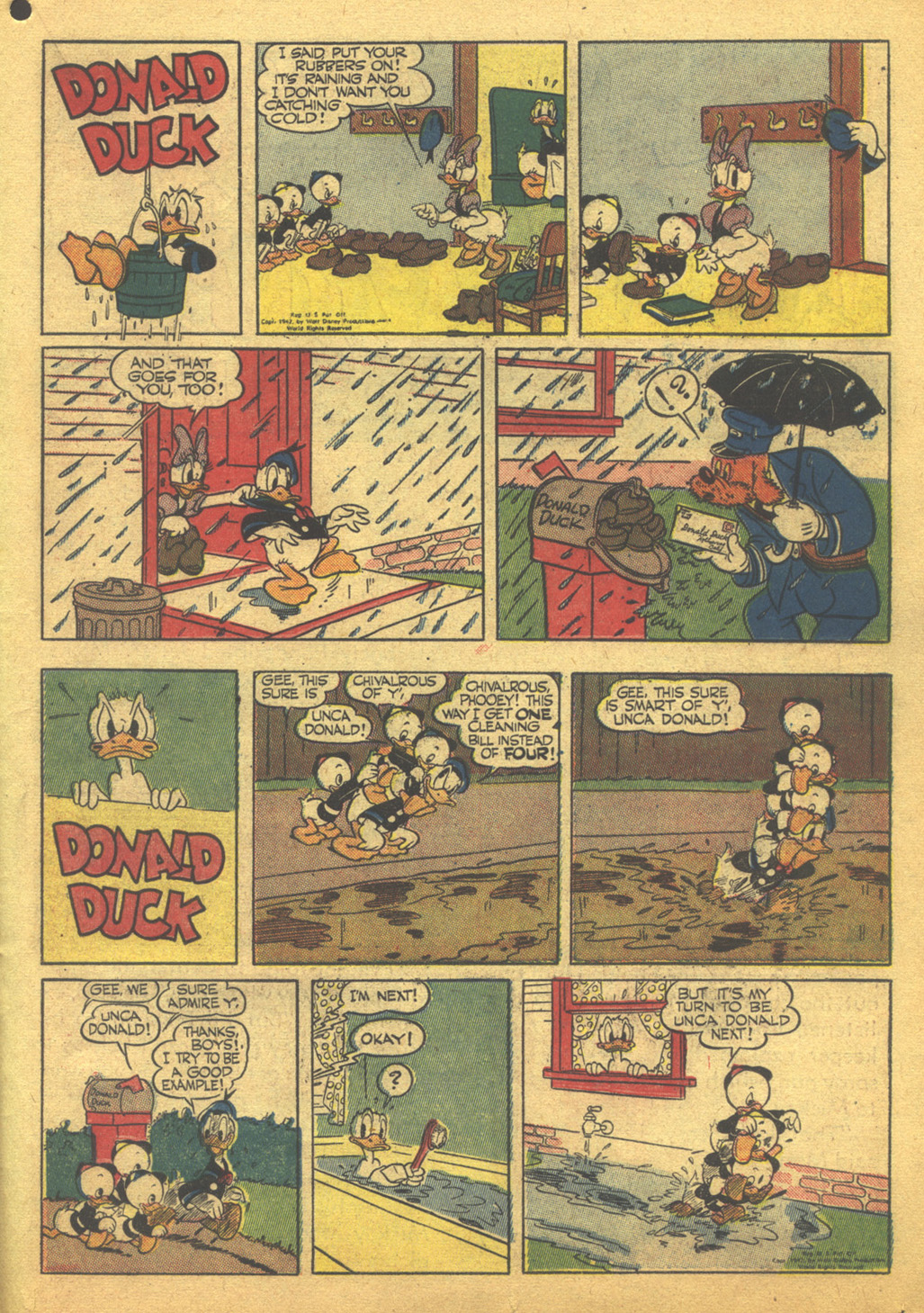 Read online Walt Disney's Comics and Stories comic -  Issue #57 - 33