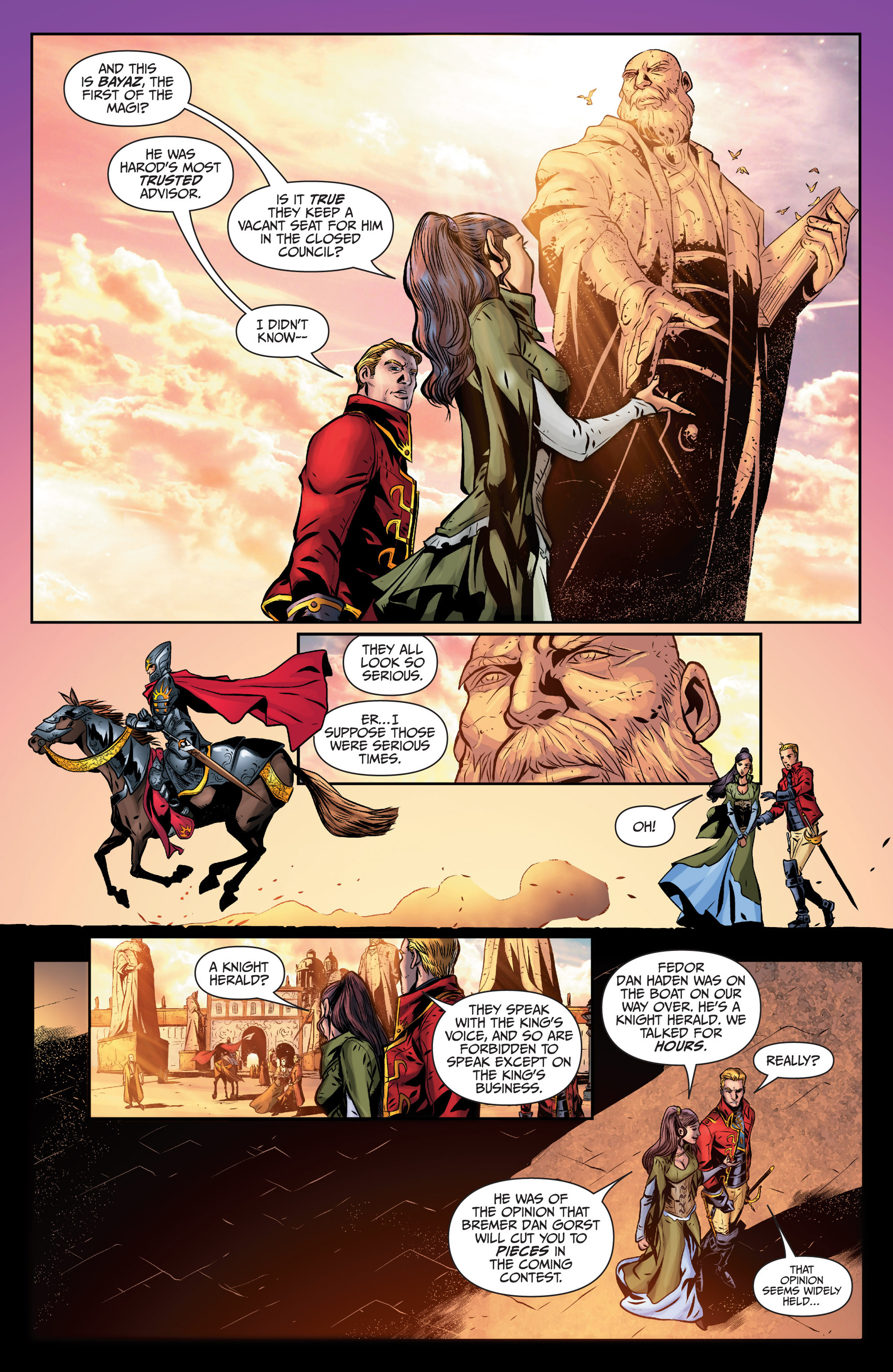 Read online The First Law: The Blade Itself comic -  Issue #2 - 21