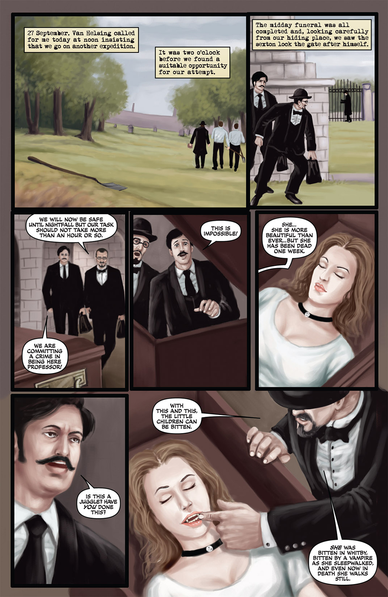 Read online The Complete Dracula comic -  Issue #3 - 24