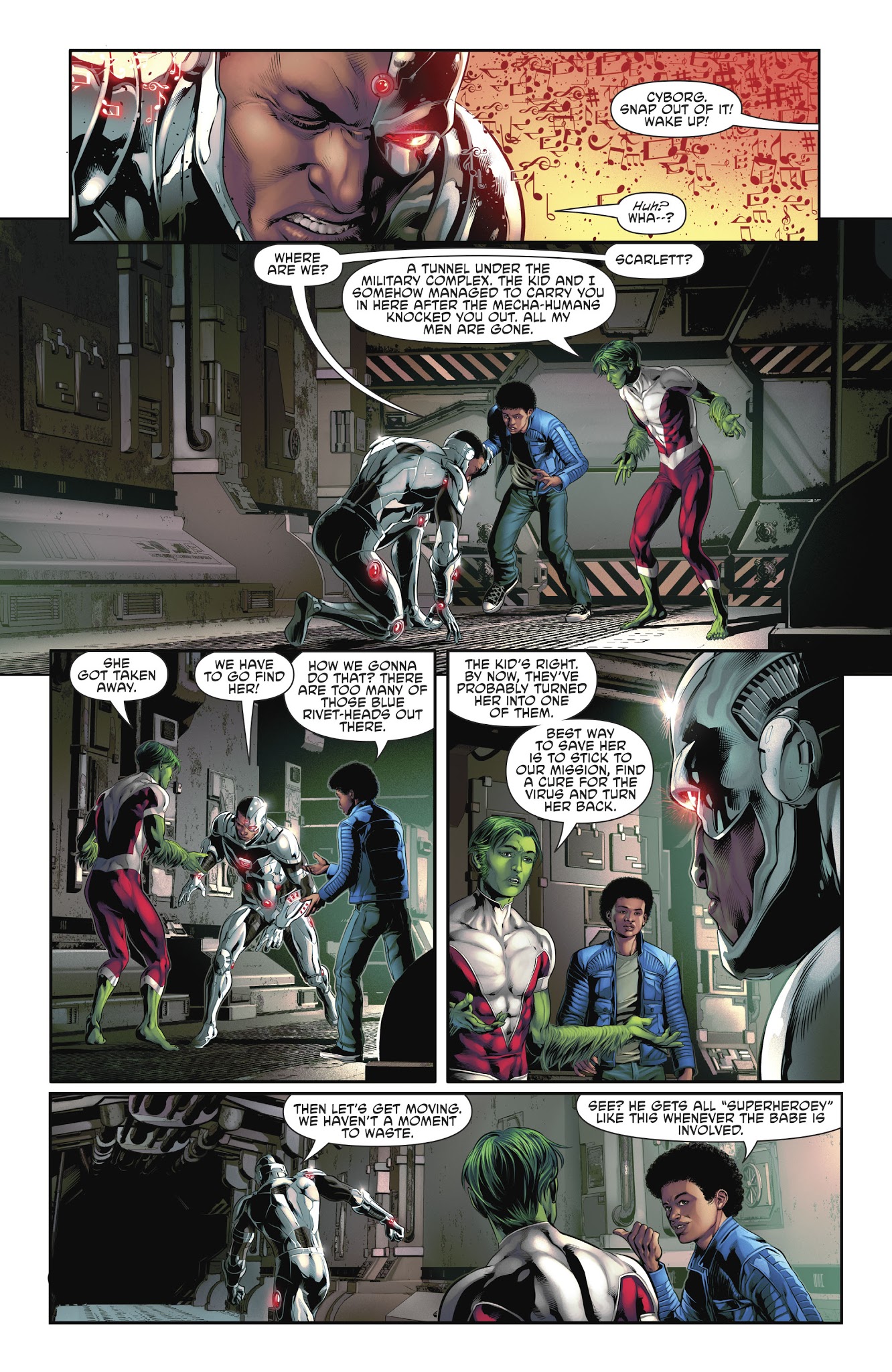 Read online Cyborg (2016) comic -  Issue #15 - 15