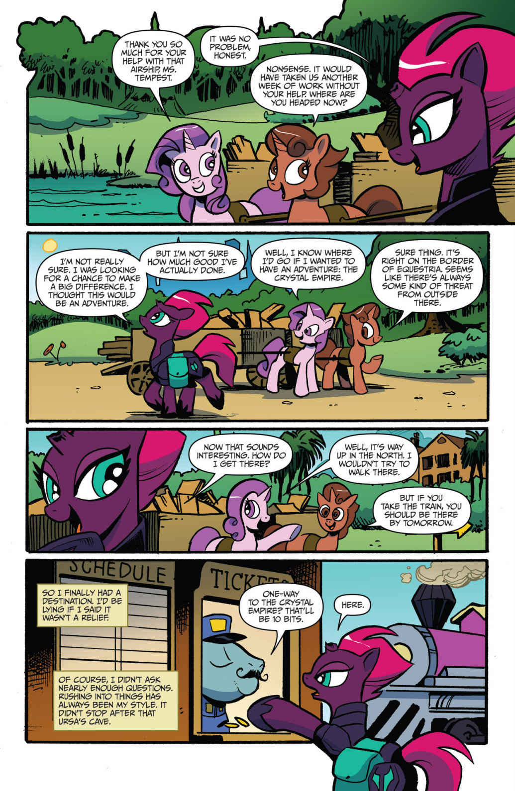 Read online My Little Pony: Friendship is Magic comic -  Issue #67 - 5