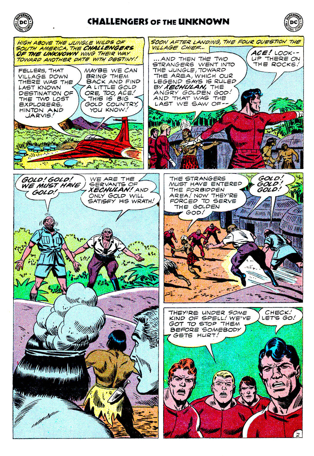 Challengers of the Unknown (1958) Issue #22 #22 - English 4