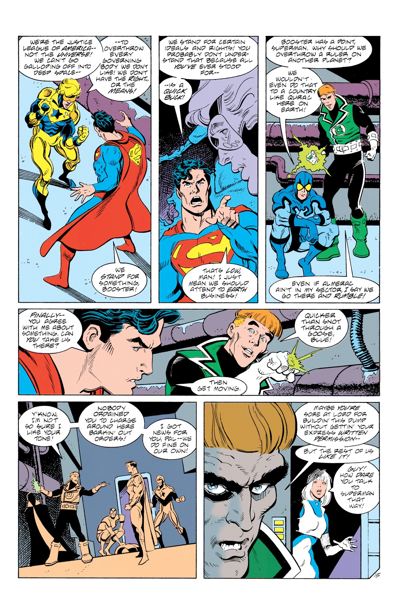 Read online Superman & The Justice League America comic -  Issue #1 - 106