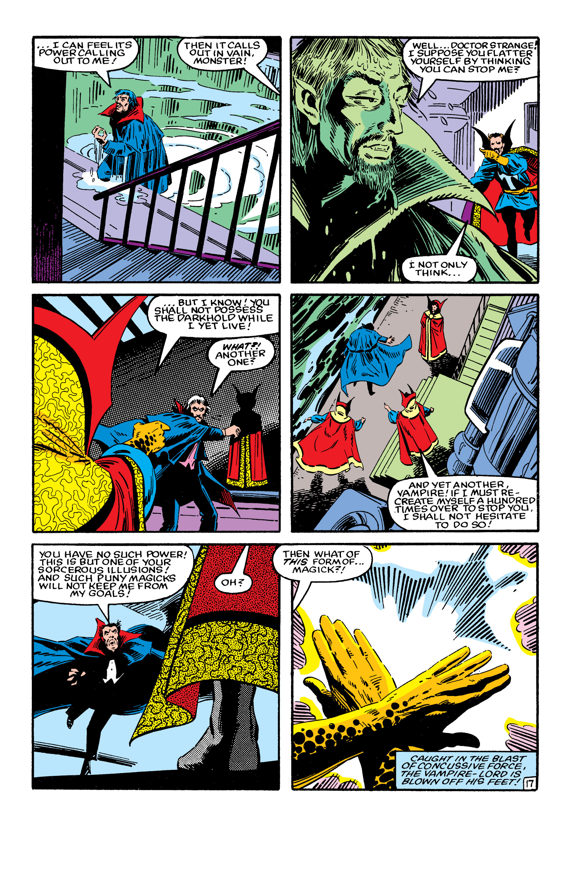 Read online Doctor Strange vs. Dracula comic -  Issue # TPB - 103