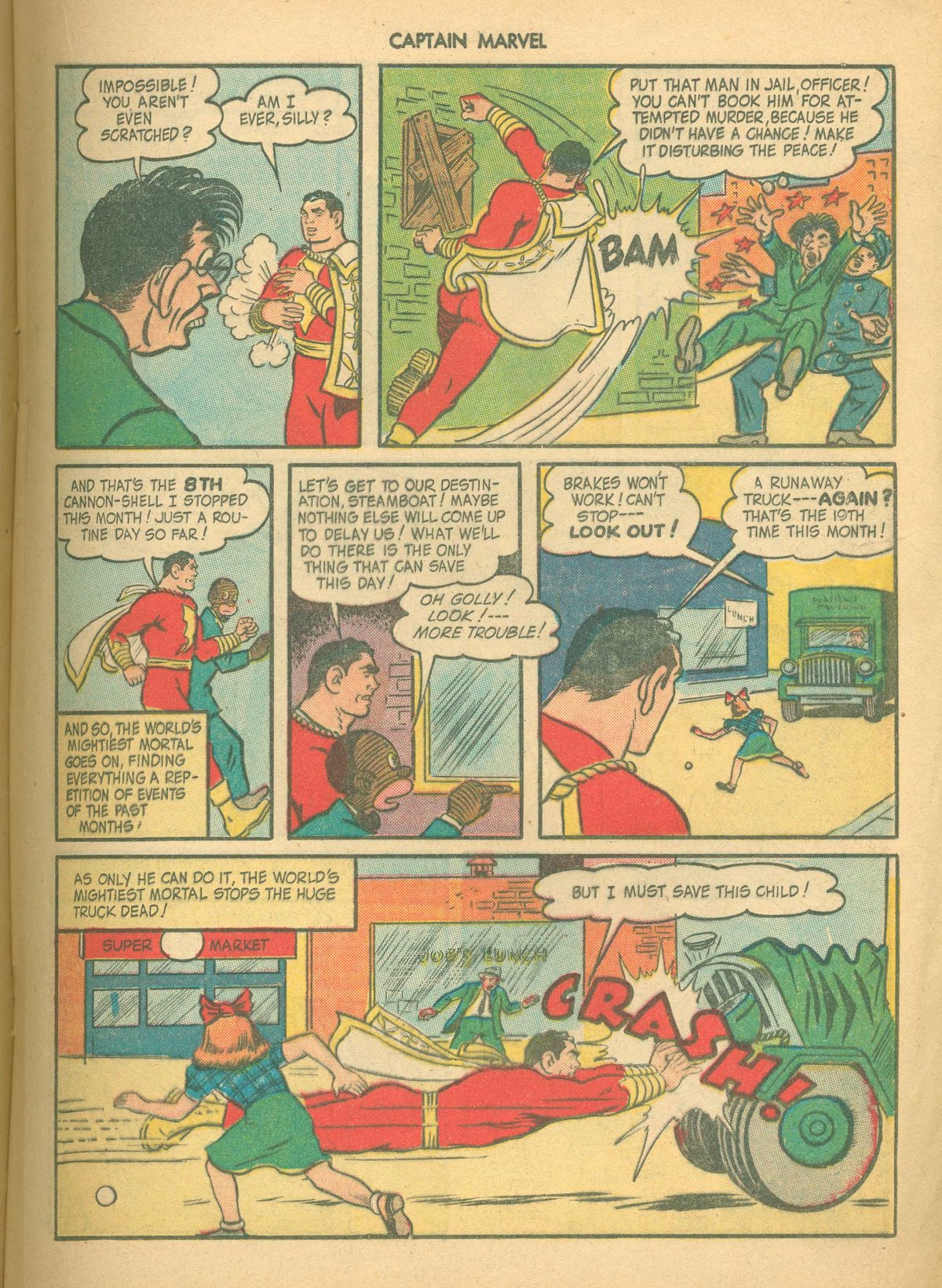 Read online Captain Marvel Adventures comic -  Issue #46 - 17
