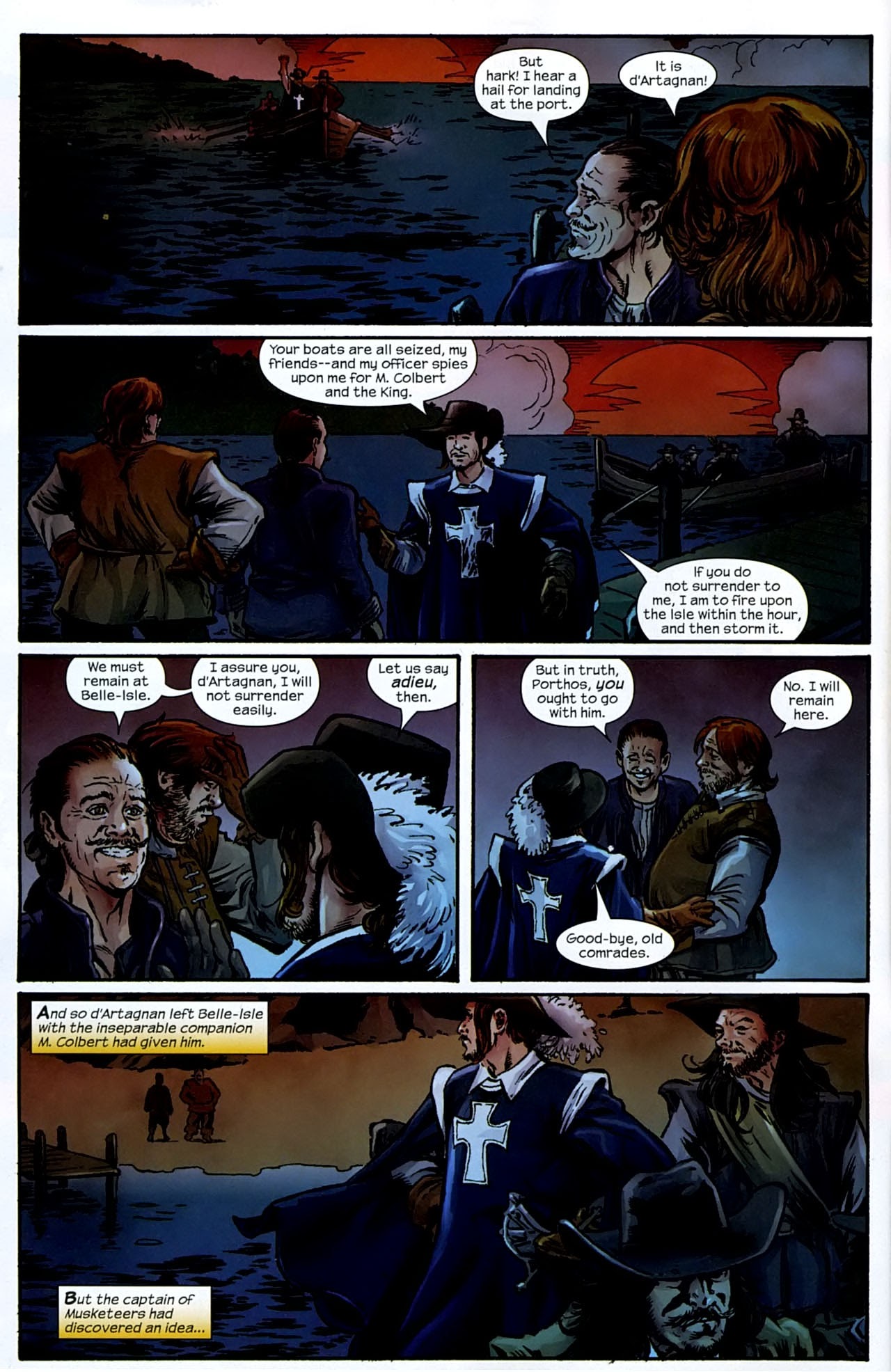 Read online The Man in the Iron Mask comic -  Issue #5 - 7