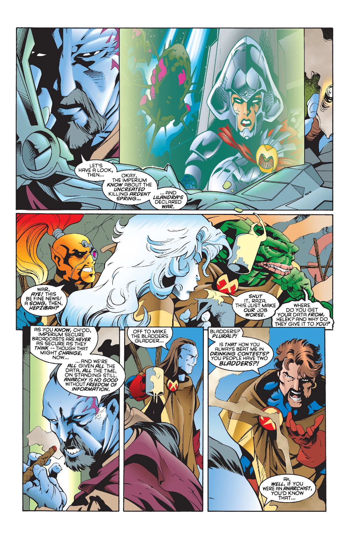 Read online Excalibur Visionaries: Warren Ellis comic -  Issue # TPB 2 (Part 2) - 64