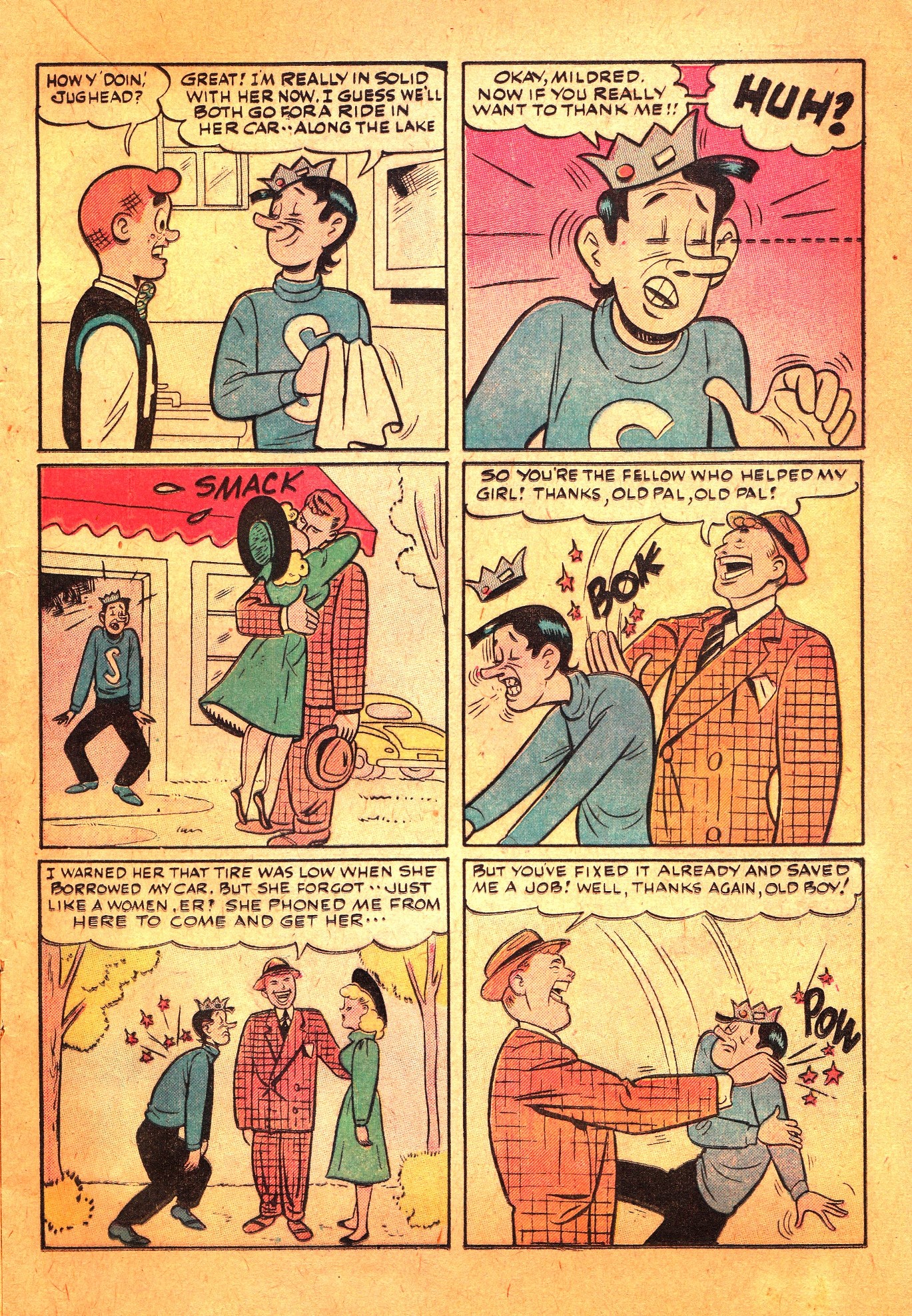 Read online Pep Comics comic -  Issue #87 - 23