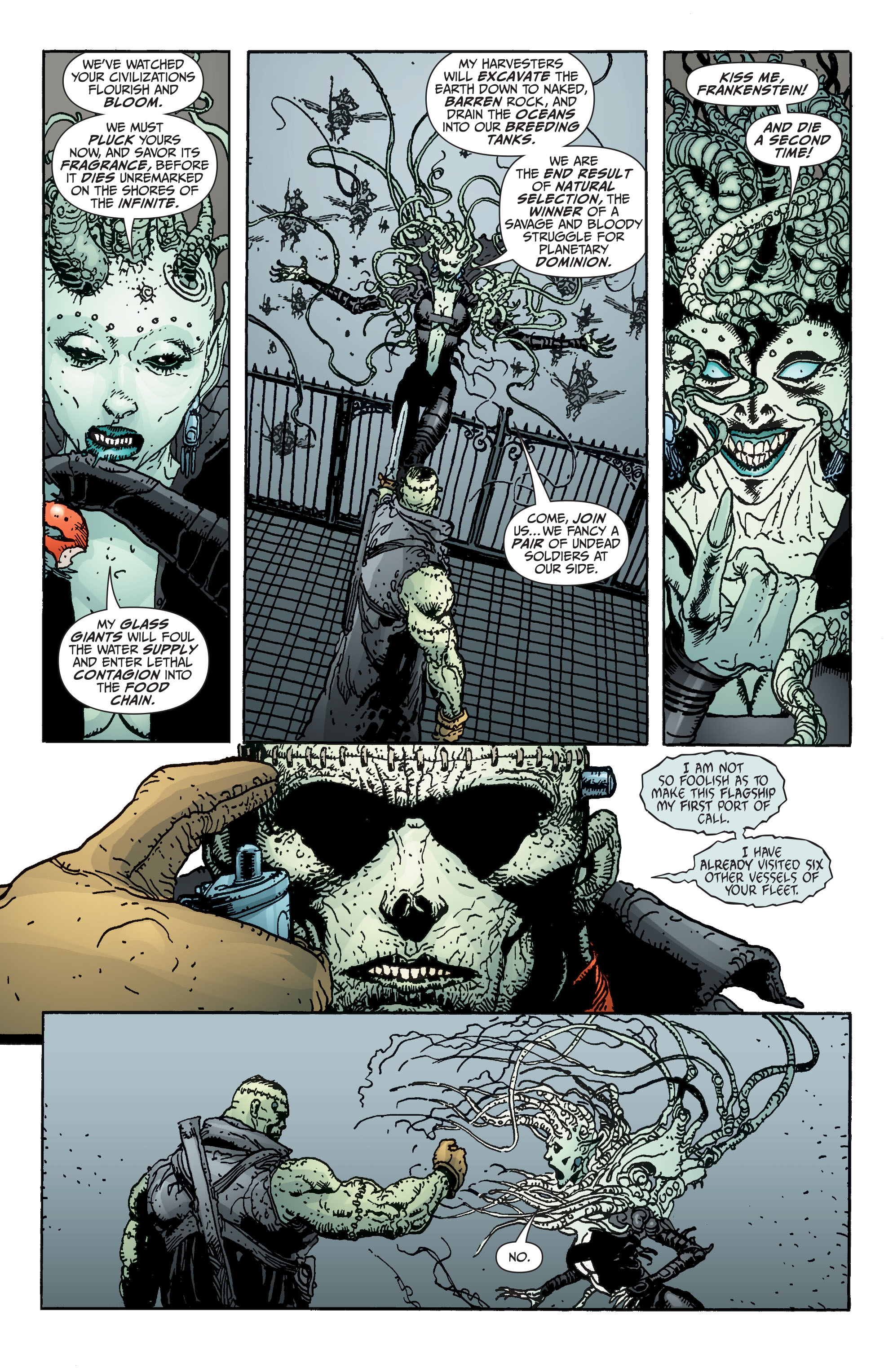 Read online Seven Soldiers: Frankenstein comic -  Issue #4 - 17