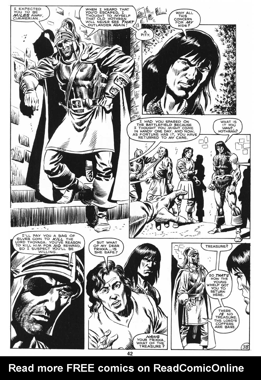Read online The Savage Sword Of Conan comic -  Issue #159 - 41