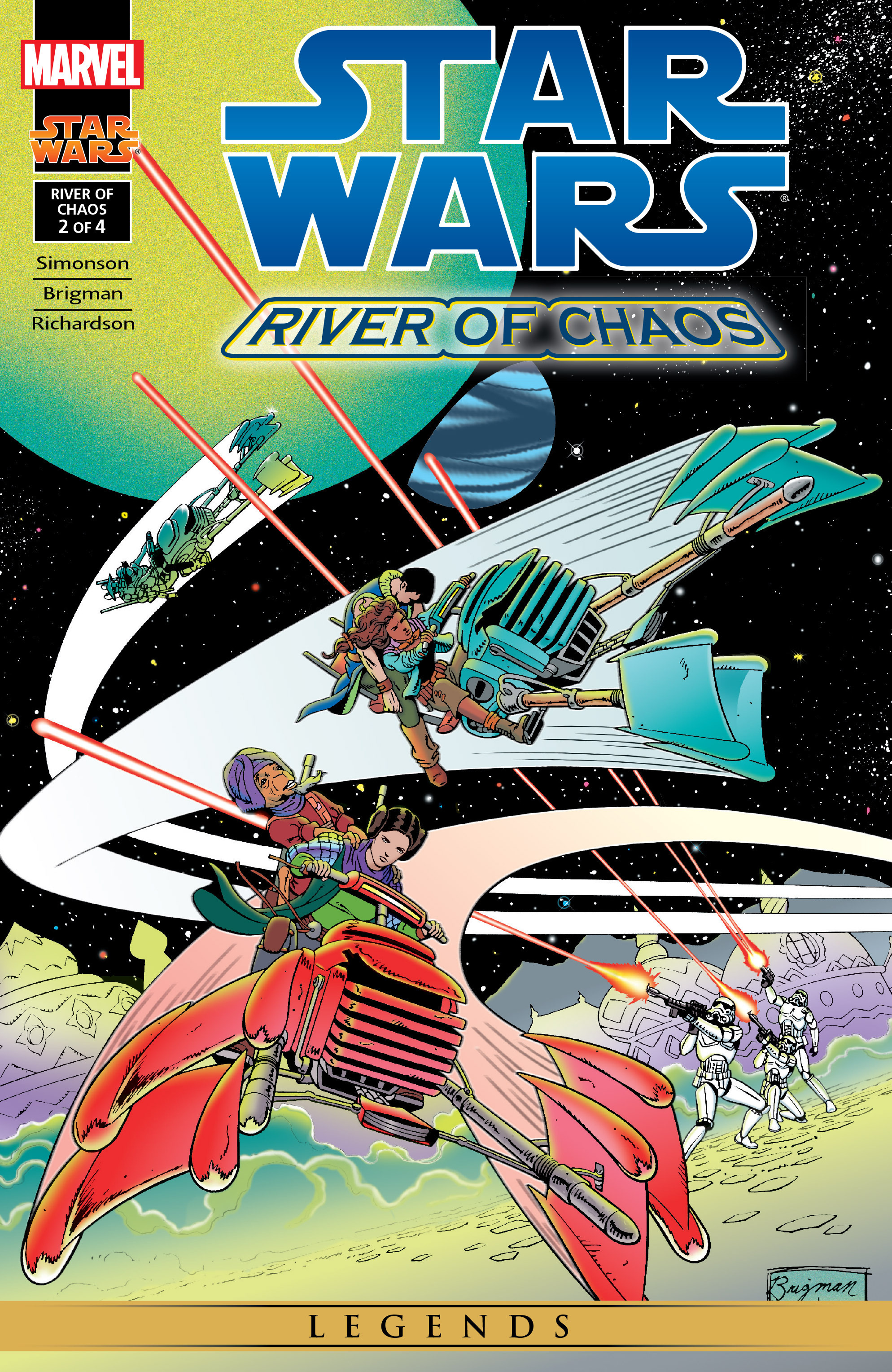 Read online Star Wars: River of Chaos comic -  Issue #2 - 1