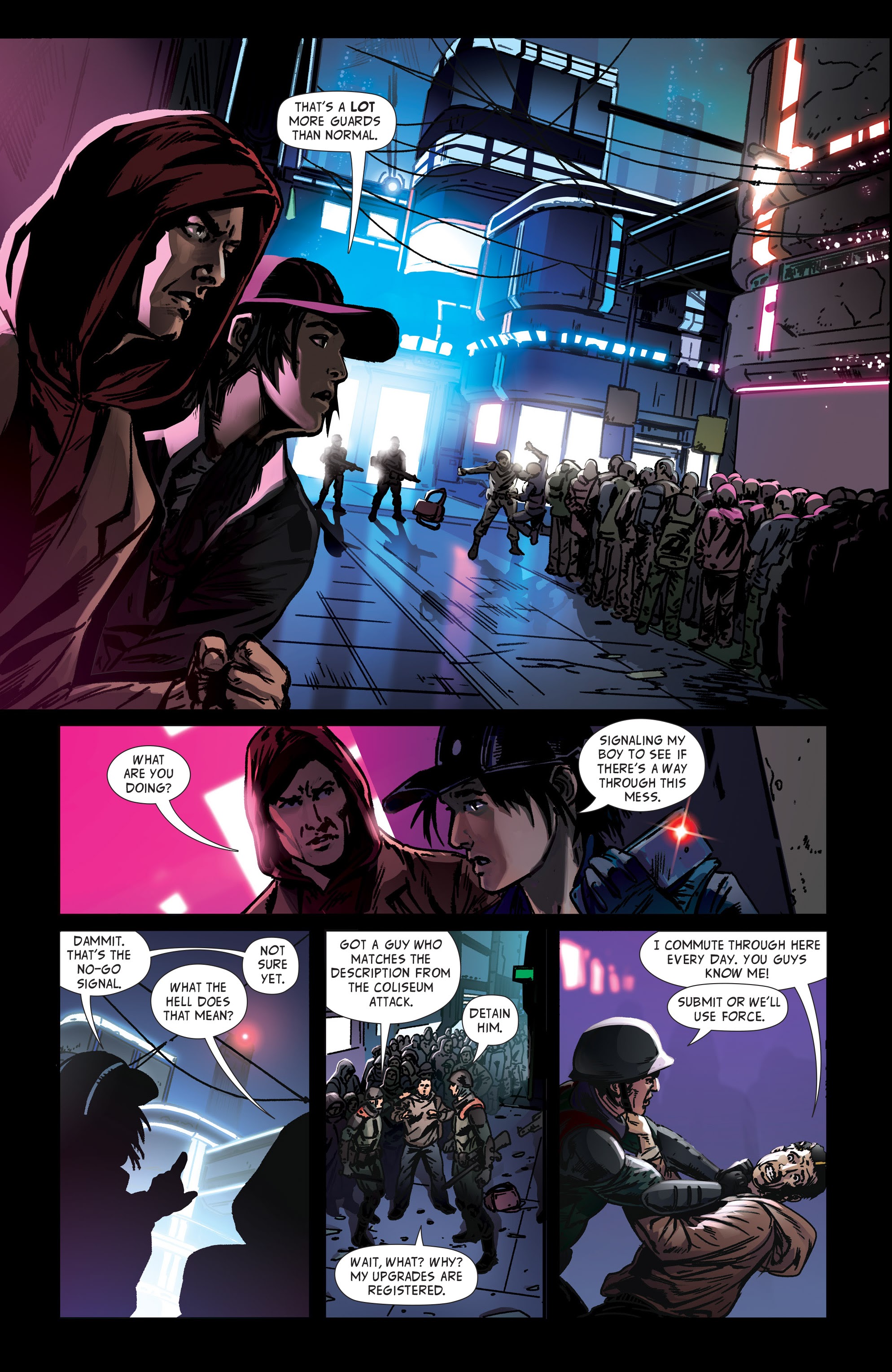Read online Neon Future comic -  Issue #2 - 8