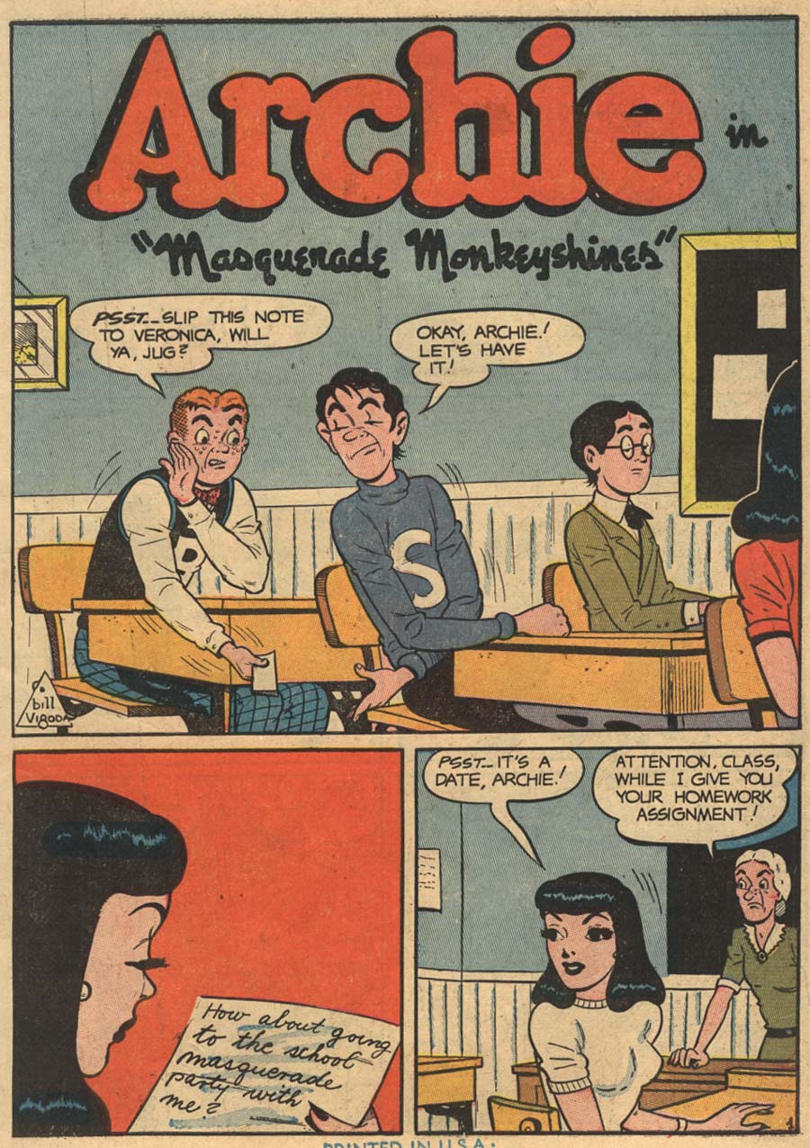 Read online Pep Comics comic -  Issue #60 - 3