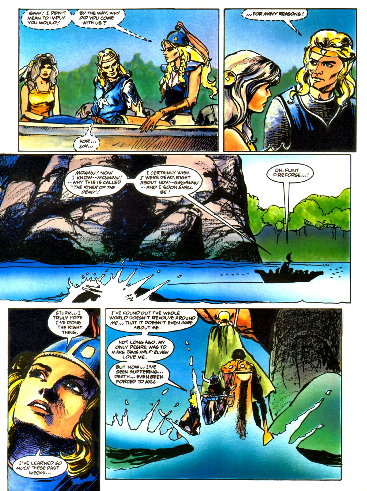 Read online Dragonlance Saga comic -  Issue #4 - 34