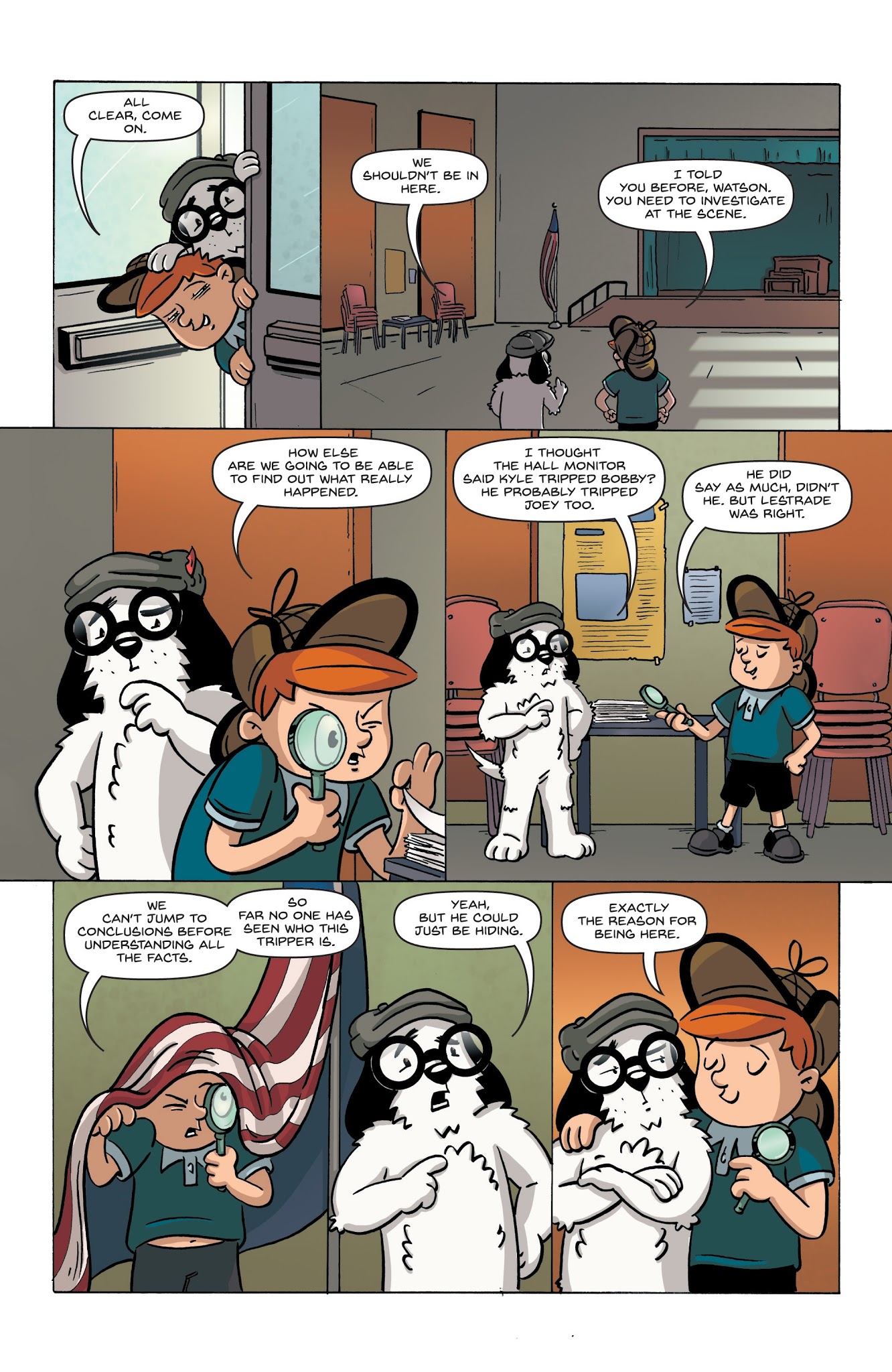 Read online Kid Sherlock comic -  Issue #4 - 13