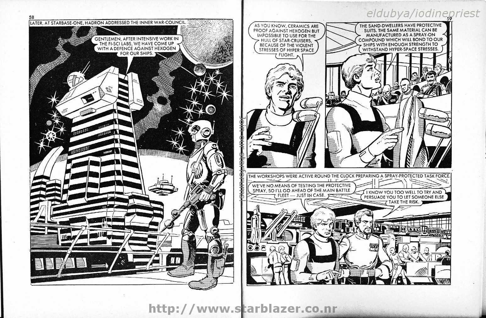 Read online Starblazer comic -  Issue #109 - 31