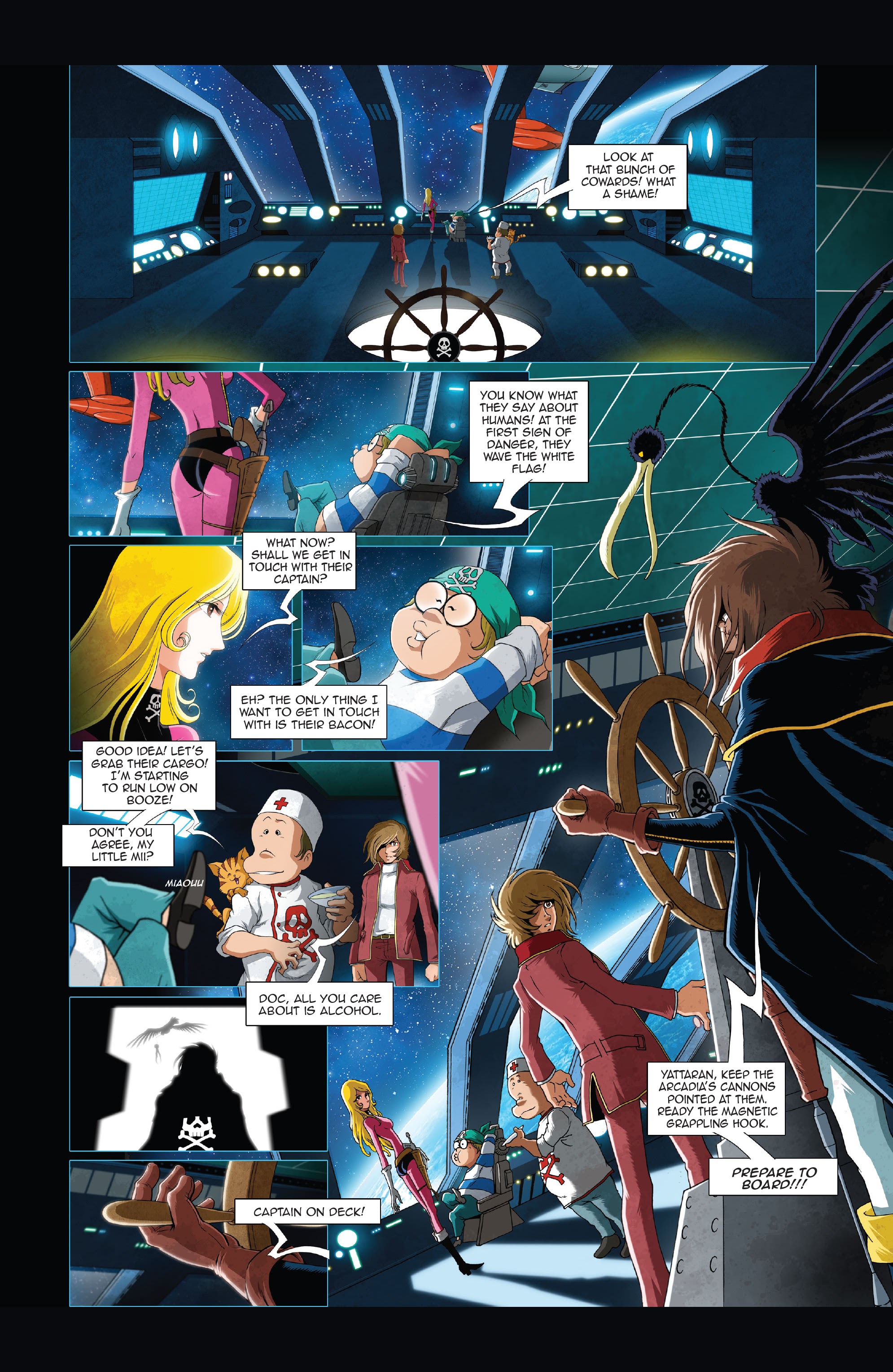 Read online Free Comic Book Day 2021 comic -  Issue # Space Pirate Captain Harlock - 11