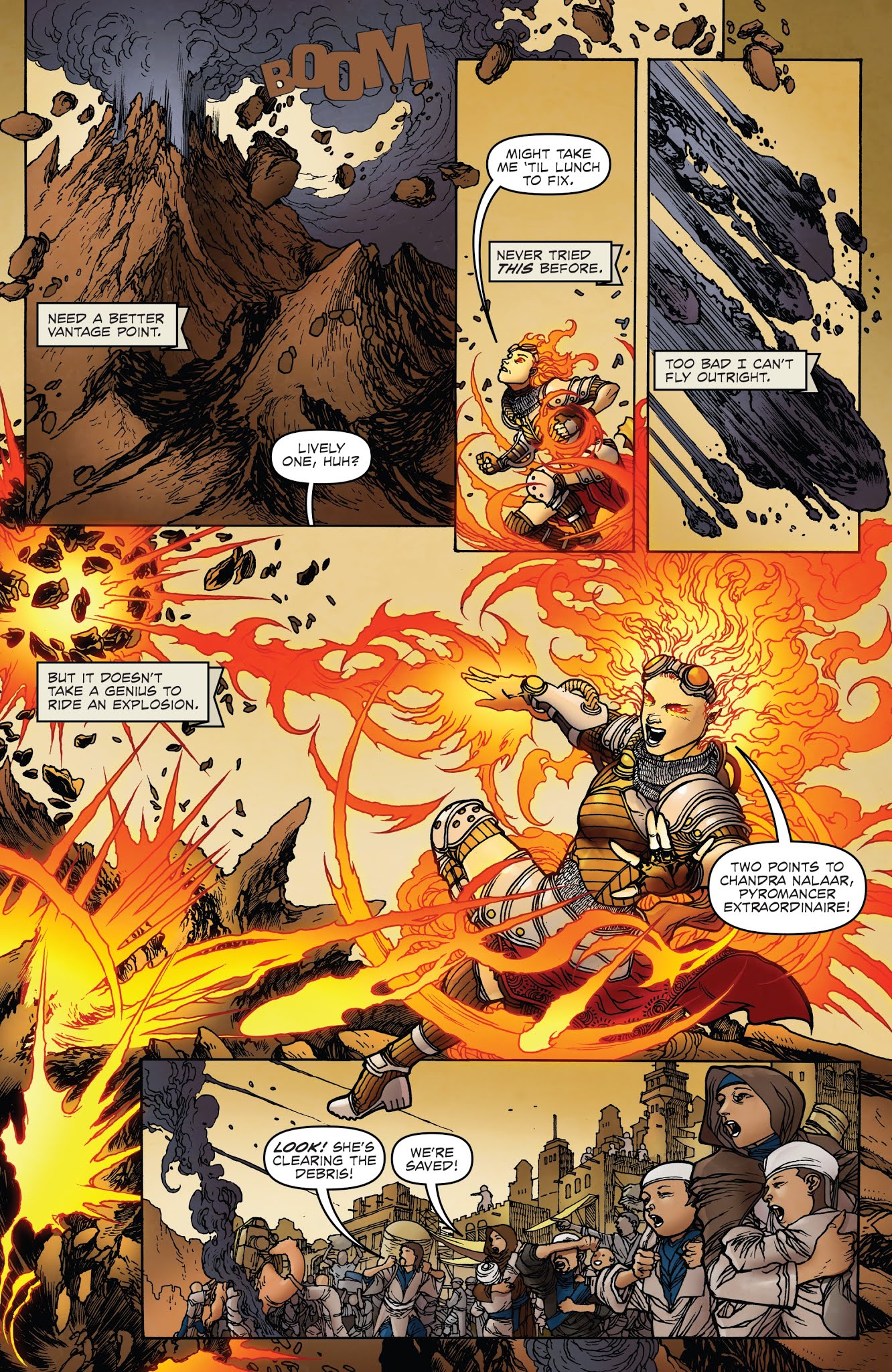 Read online Magic: The Gathering: Chandra comic -  Issue #1 - 17