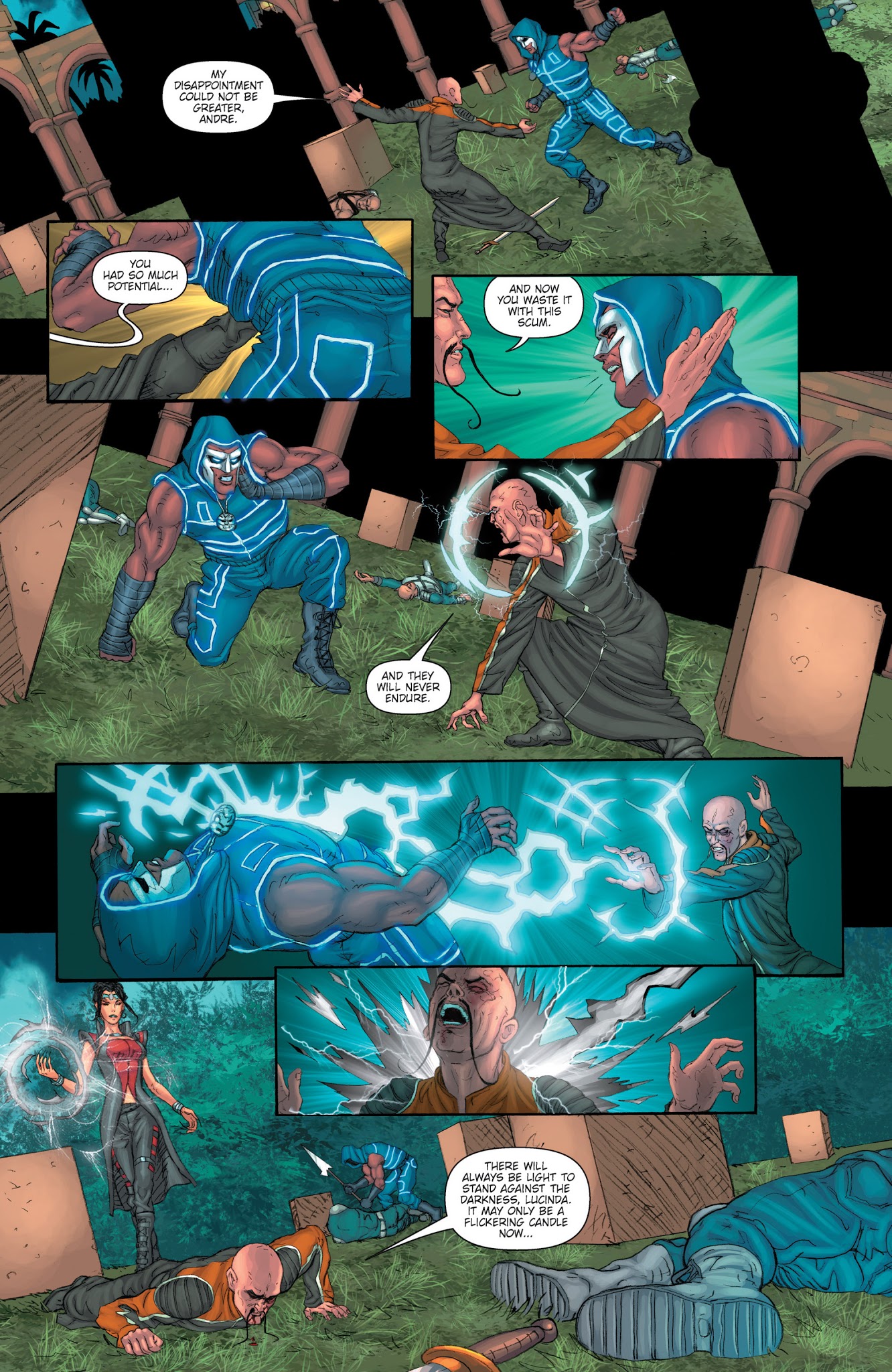 Read online Grimm Fairy Tales presents Realm War Age of Darkness comic -  Issue #7 - 20