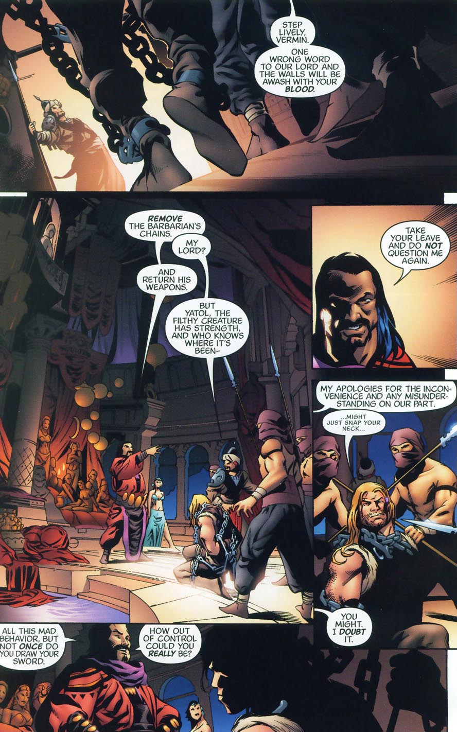 Read online R.A. Salvatore's DemonWars: Eye for an Eye comic -  Issue #1 - 15