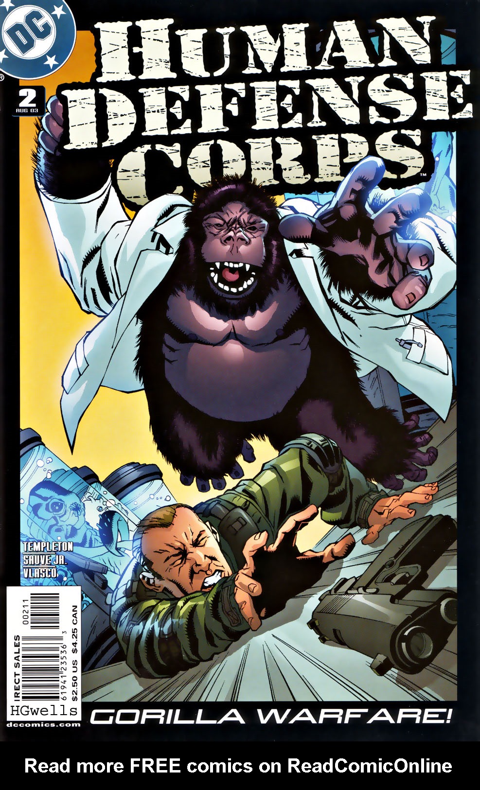Read online Human Defense Corps comic -  Issue #2 - 1
