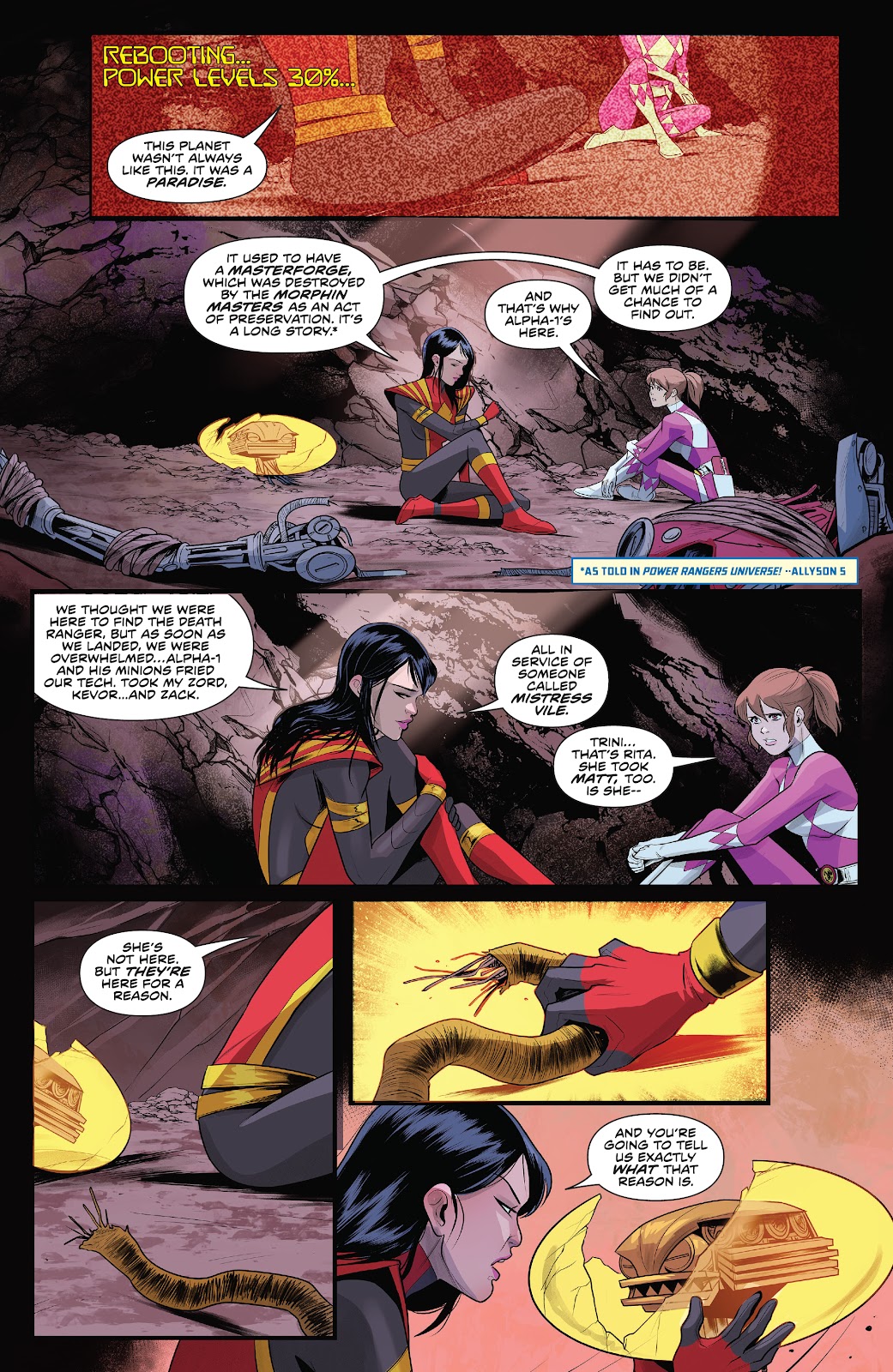 Mighty Morphin Power Rangers issue 105 - Page 19