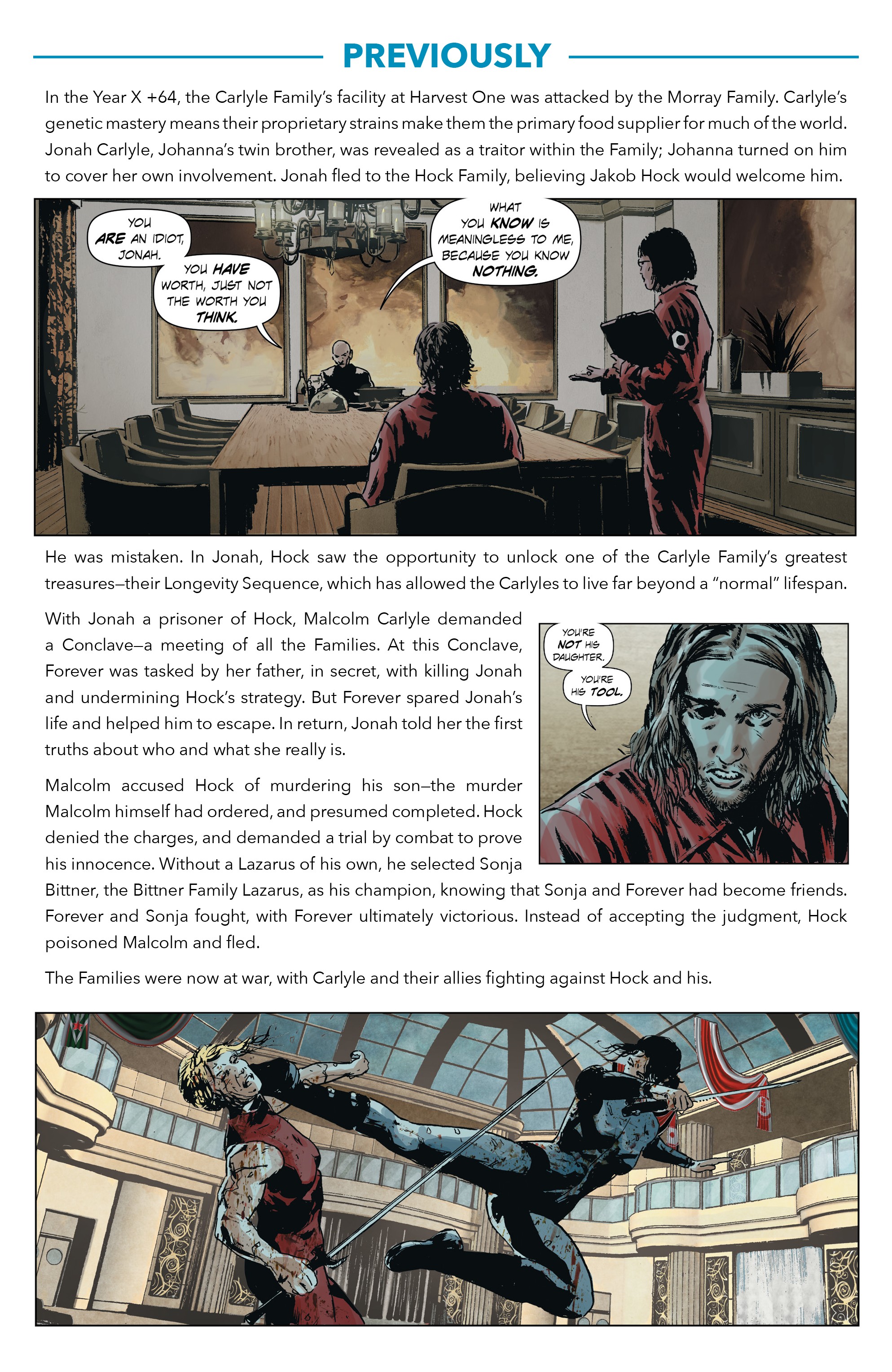 Read online Lazarus: Risen comic -  Issue #1 - 5