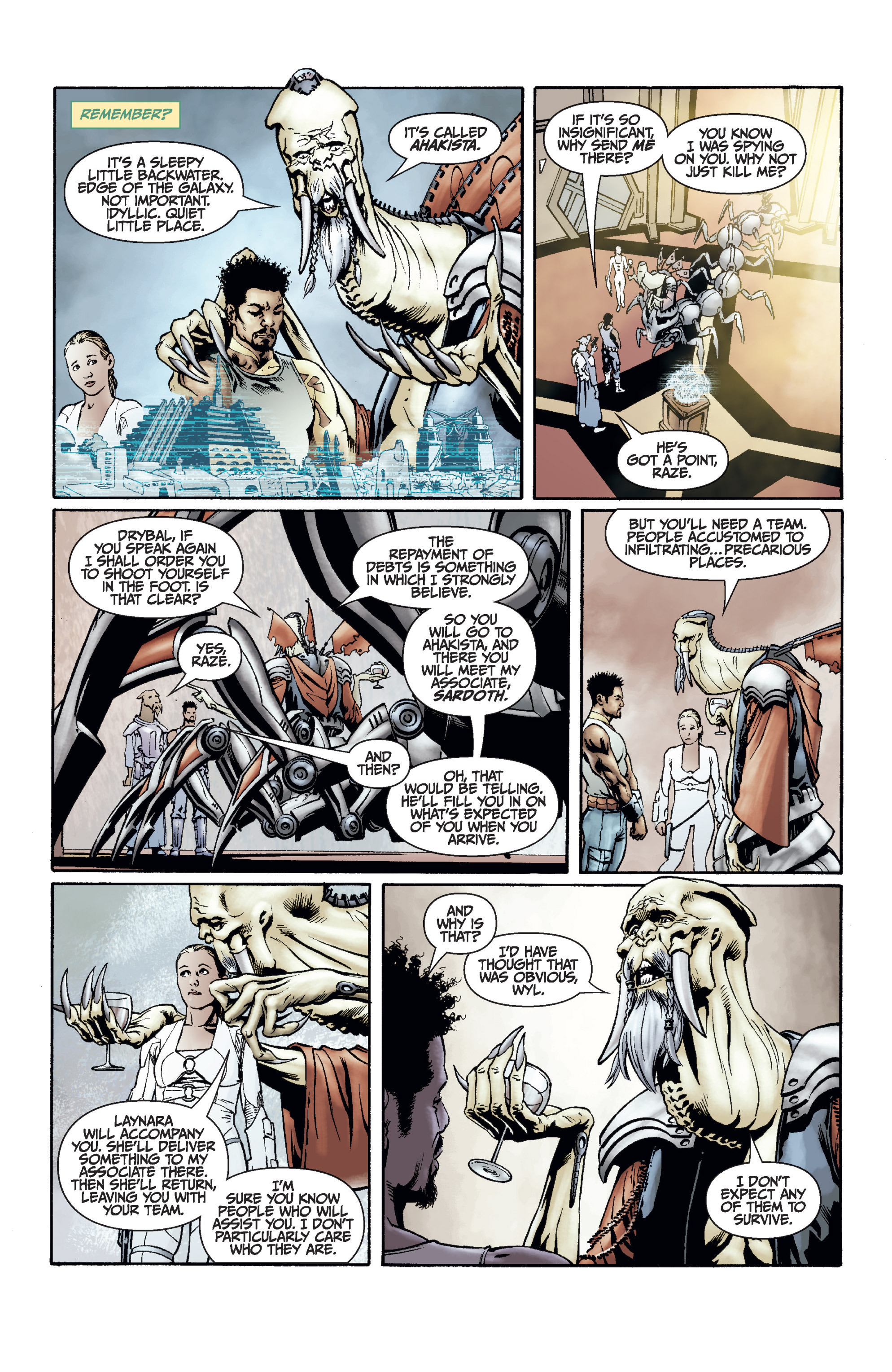 Read online Star Wars: Rebellion comic -  Issue #6 - 19