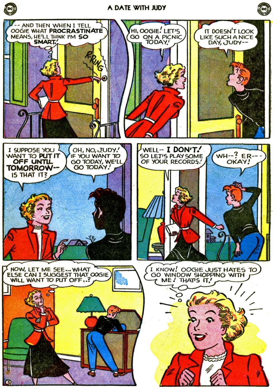 Read online A Date with Judy comic -  Issue #16 - 12