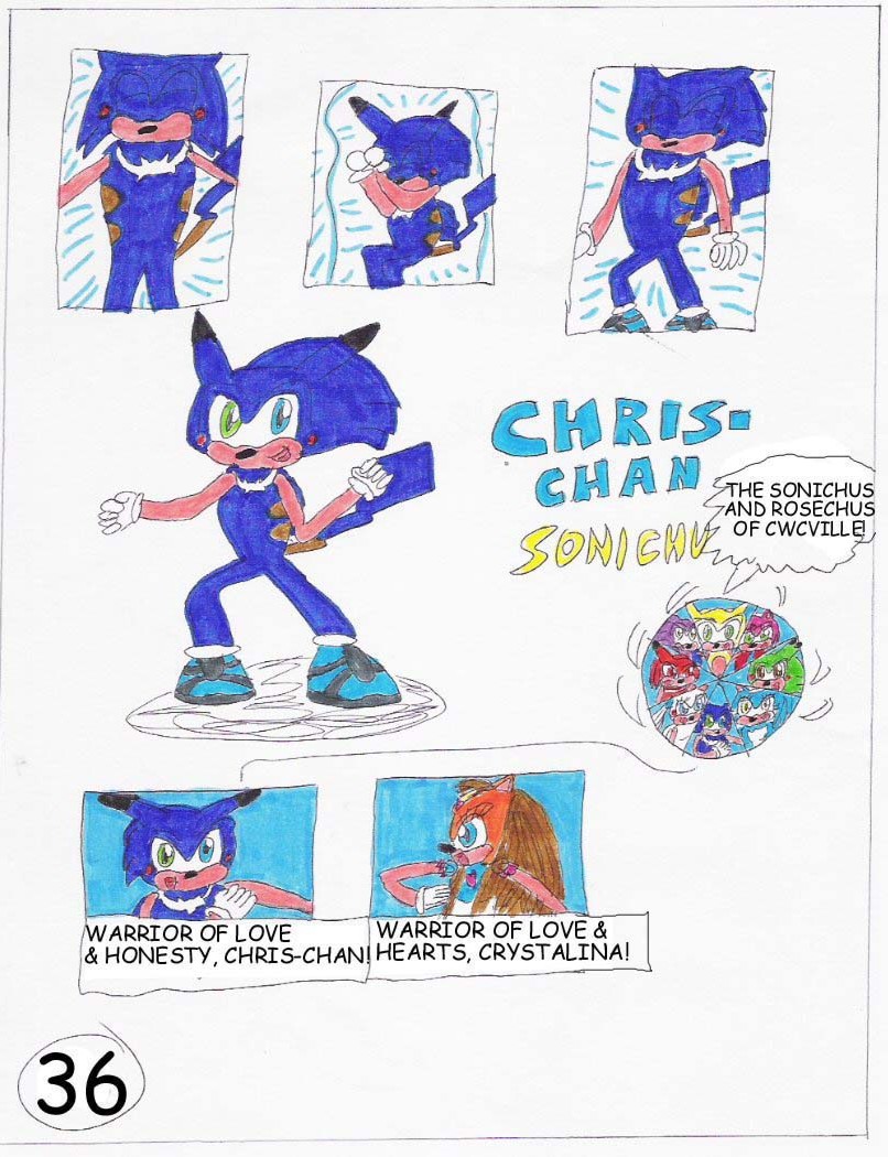 Read online Sonichu comic -  Issue #5 - 39