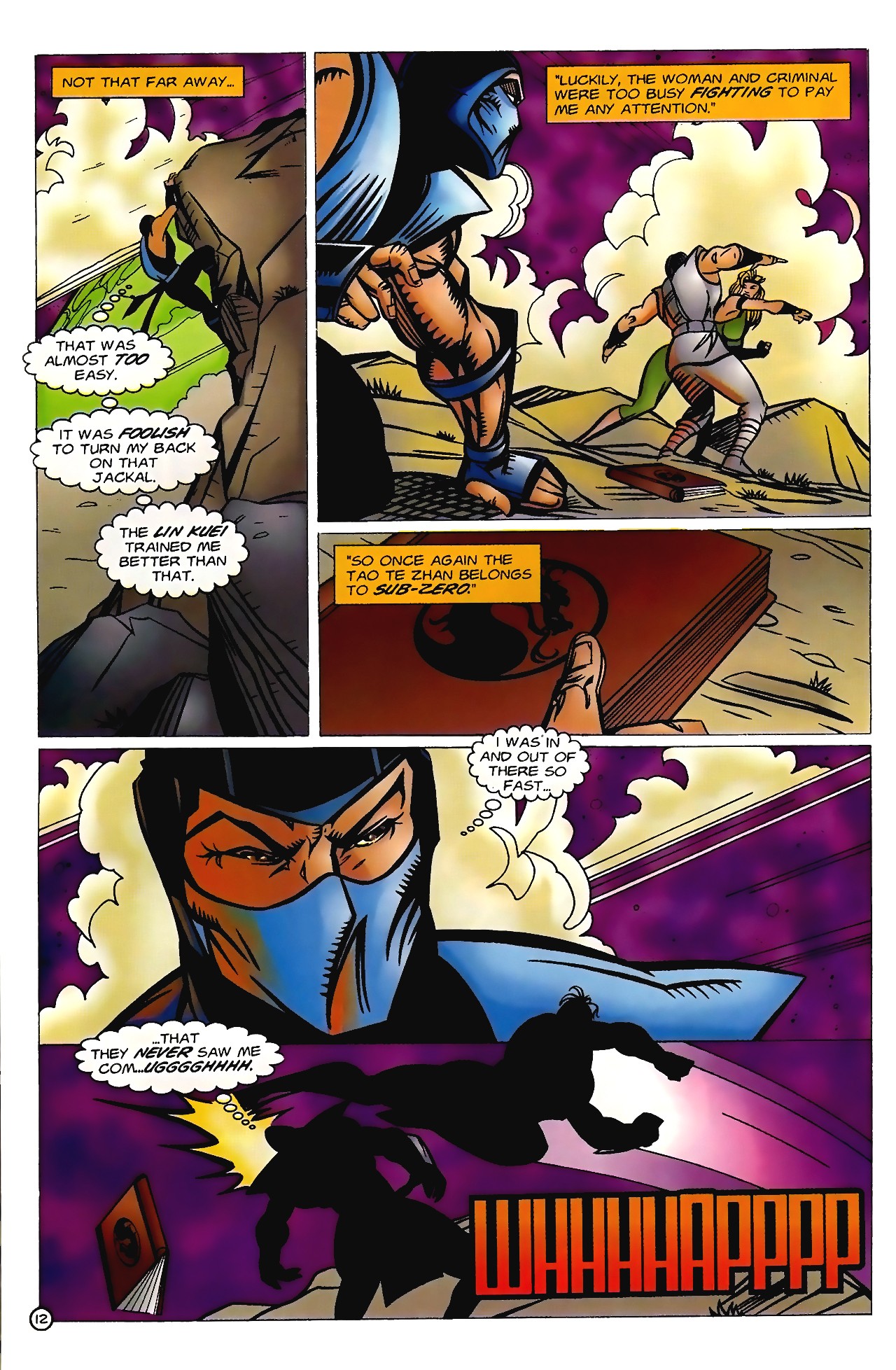 Read online Mortal Kombat (1994) comic -  Issue #6 - 13