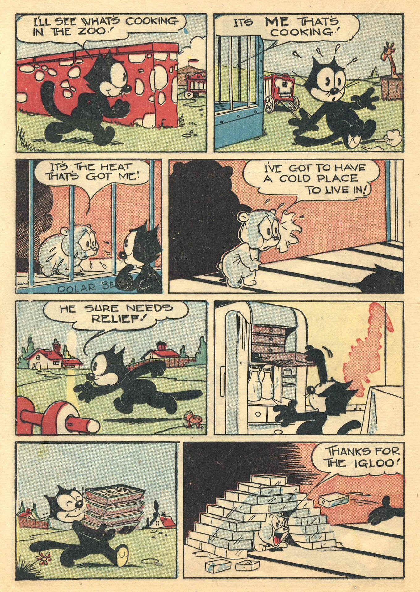 Read online Felix the Cat (1948) comic -  Issue #2 - 34